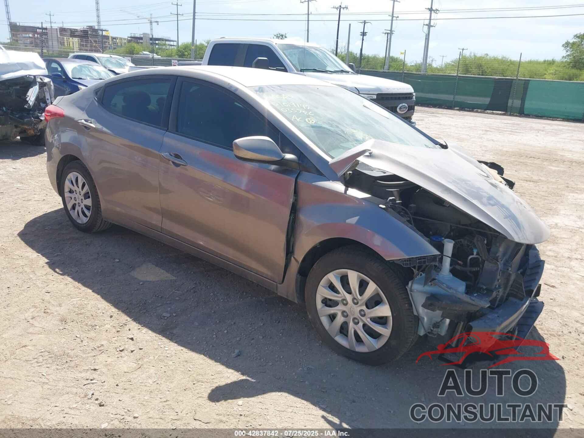 HYUNDAI ELANTRA 2011 - 5NPDH4AE4BH035786