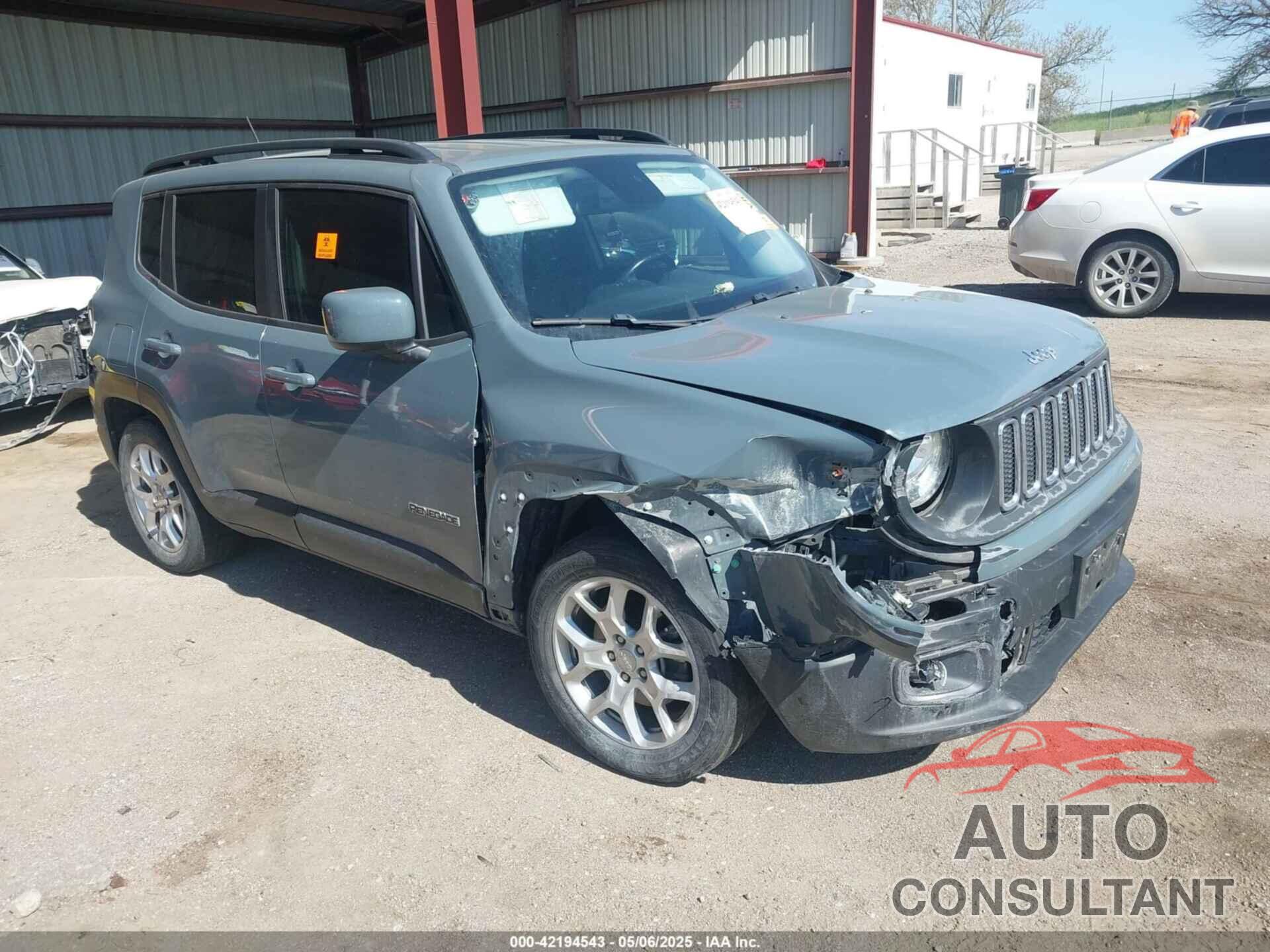 JEEP RENEGADE 2017 - ZACCJABB5HPG25210