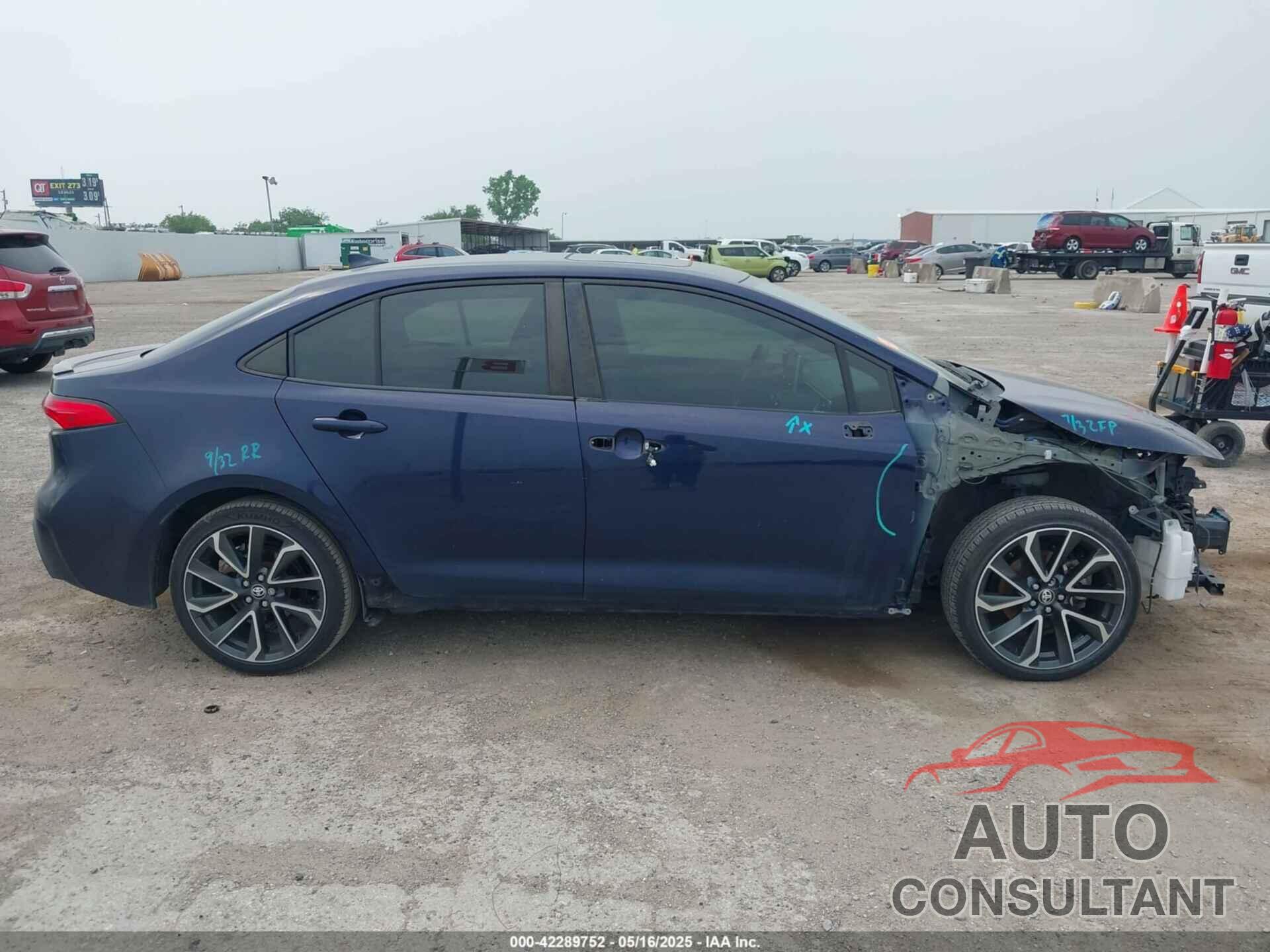 TOYOTA COROLLA 2020 - JTDP4RCE1LJ007696