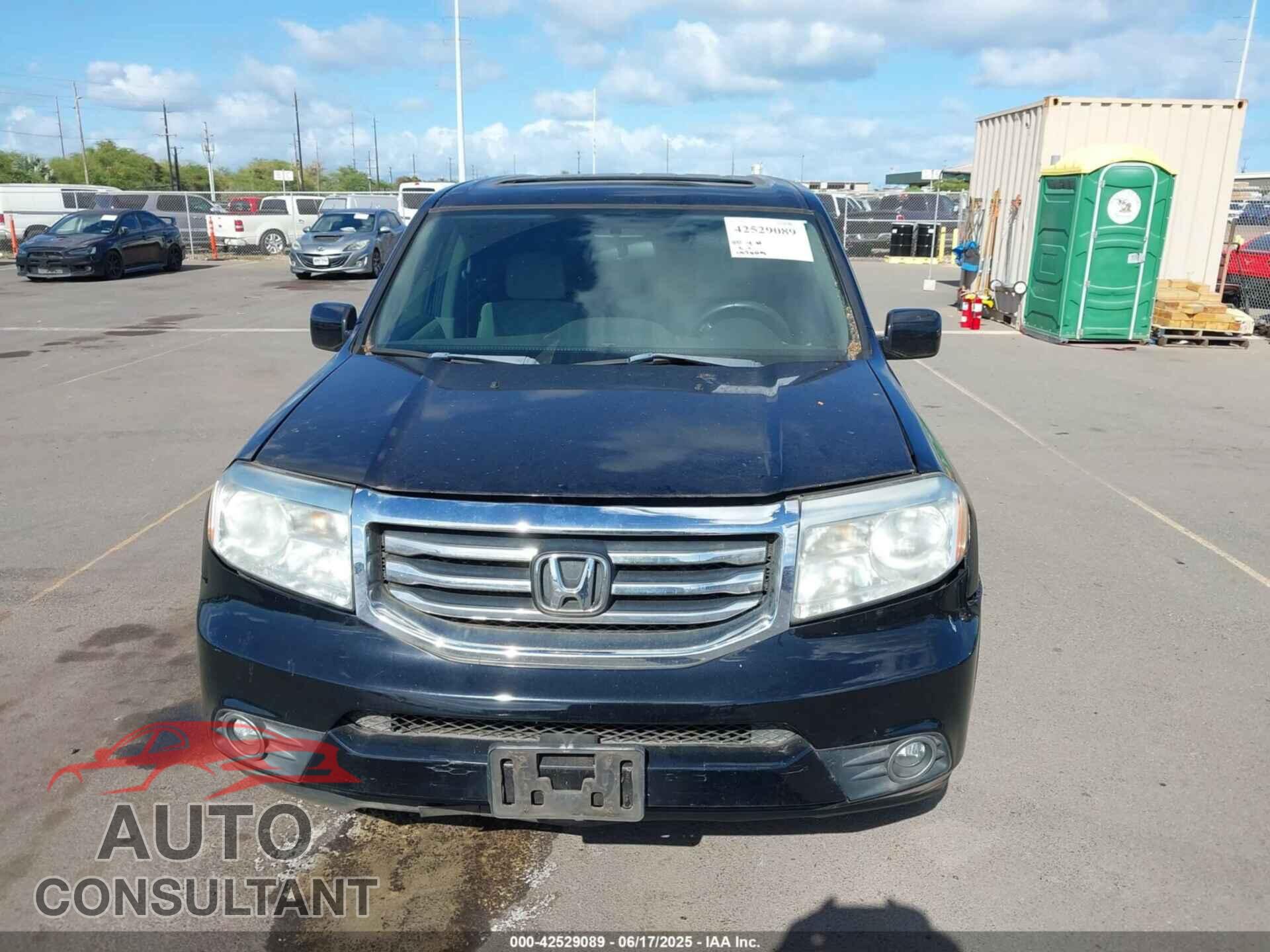 HONDA PILOT 2015 - 5FNYF3H36FB034441