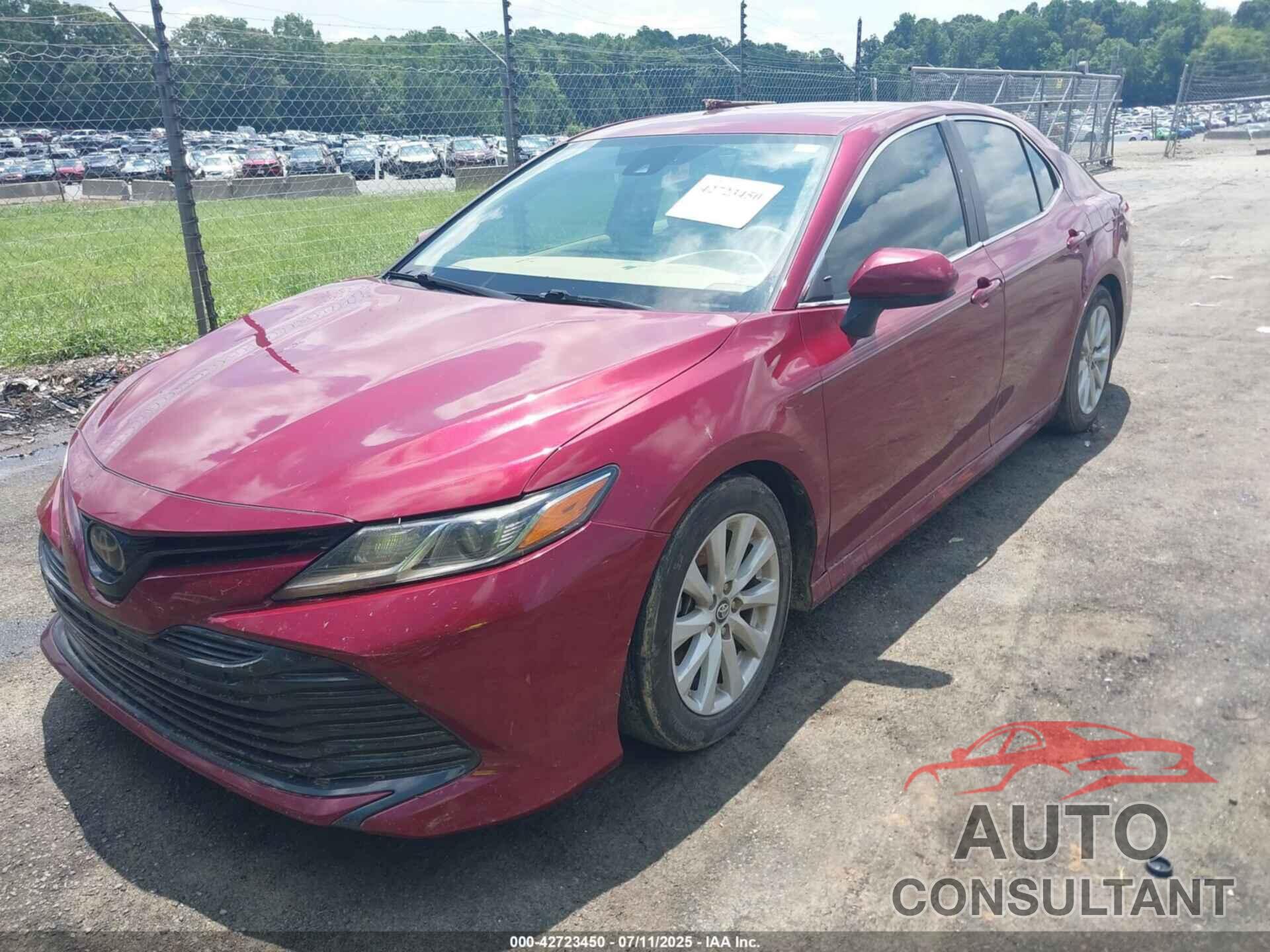 TOYOTA CAMRY 2020 - 4T1C11AKXLU910439