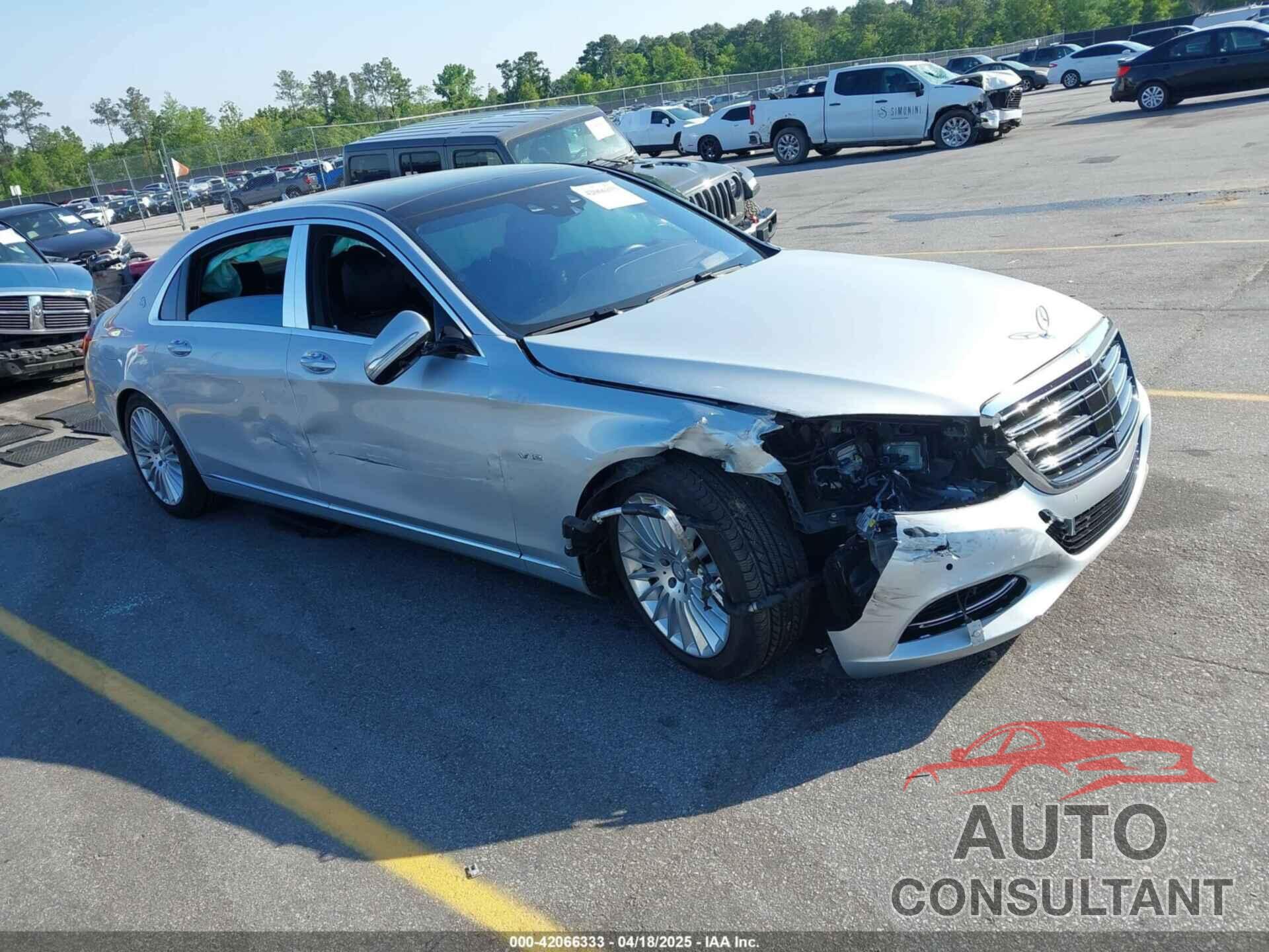 MERCEDES-BENZ MAYBACH S 600 2016 - WDDUX7GBXGA268013