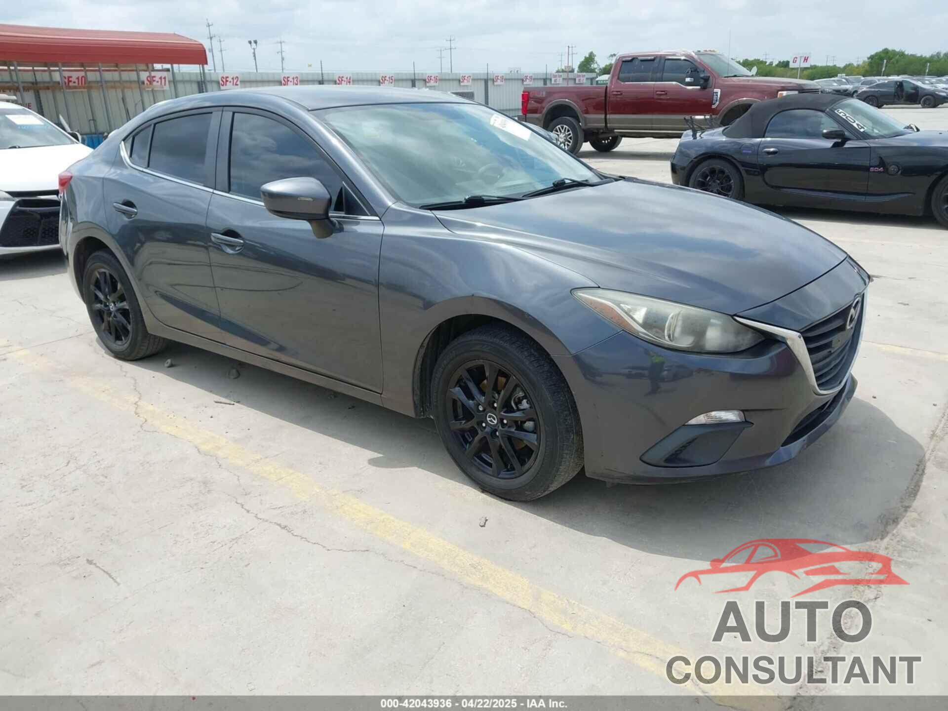 MAZDA MAZDA3 2014 - JM1BM1V75E1153967