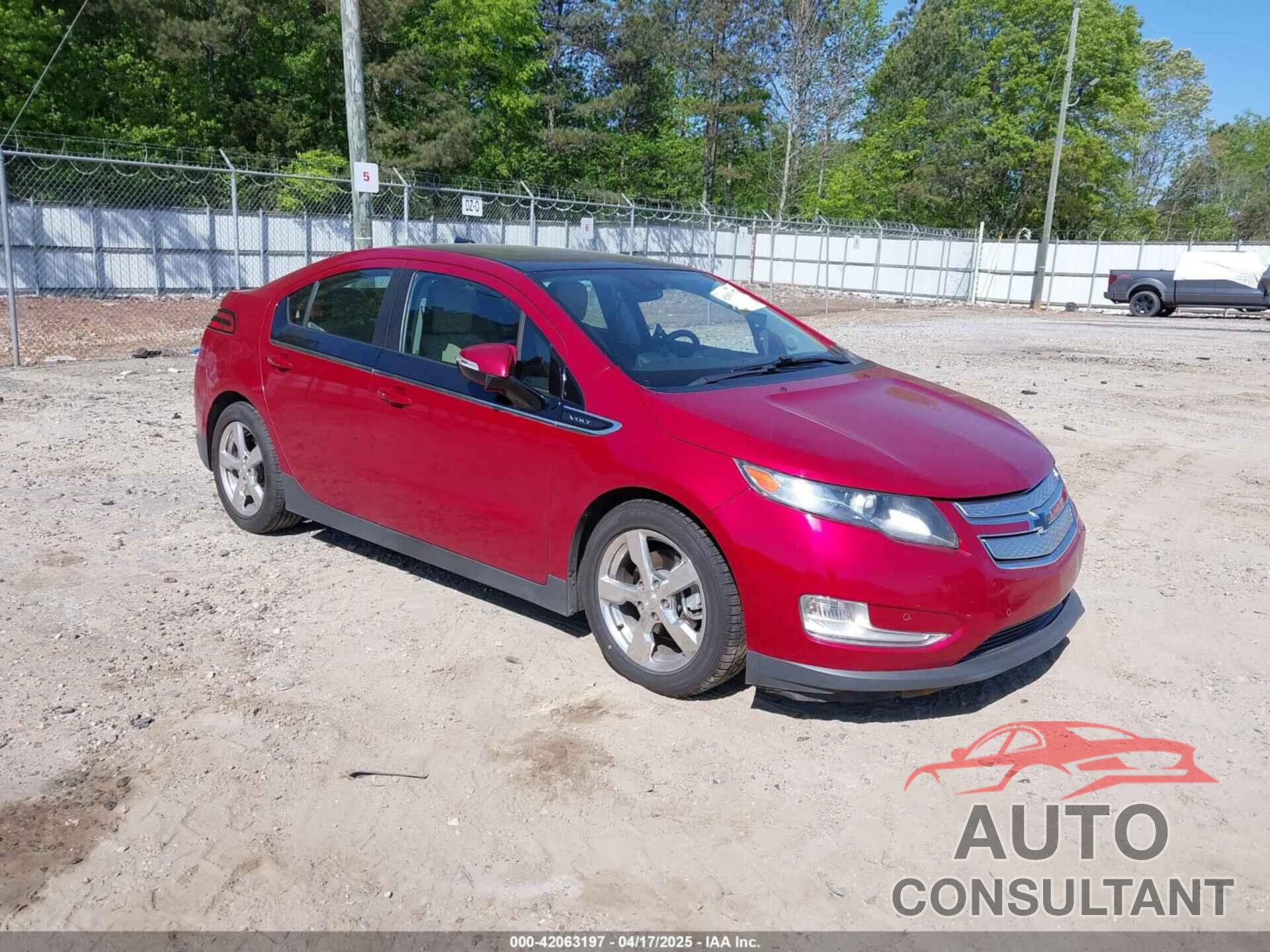 CHEVROLET VOLT 2012 - 1G1RB6E48CU105455