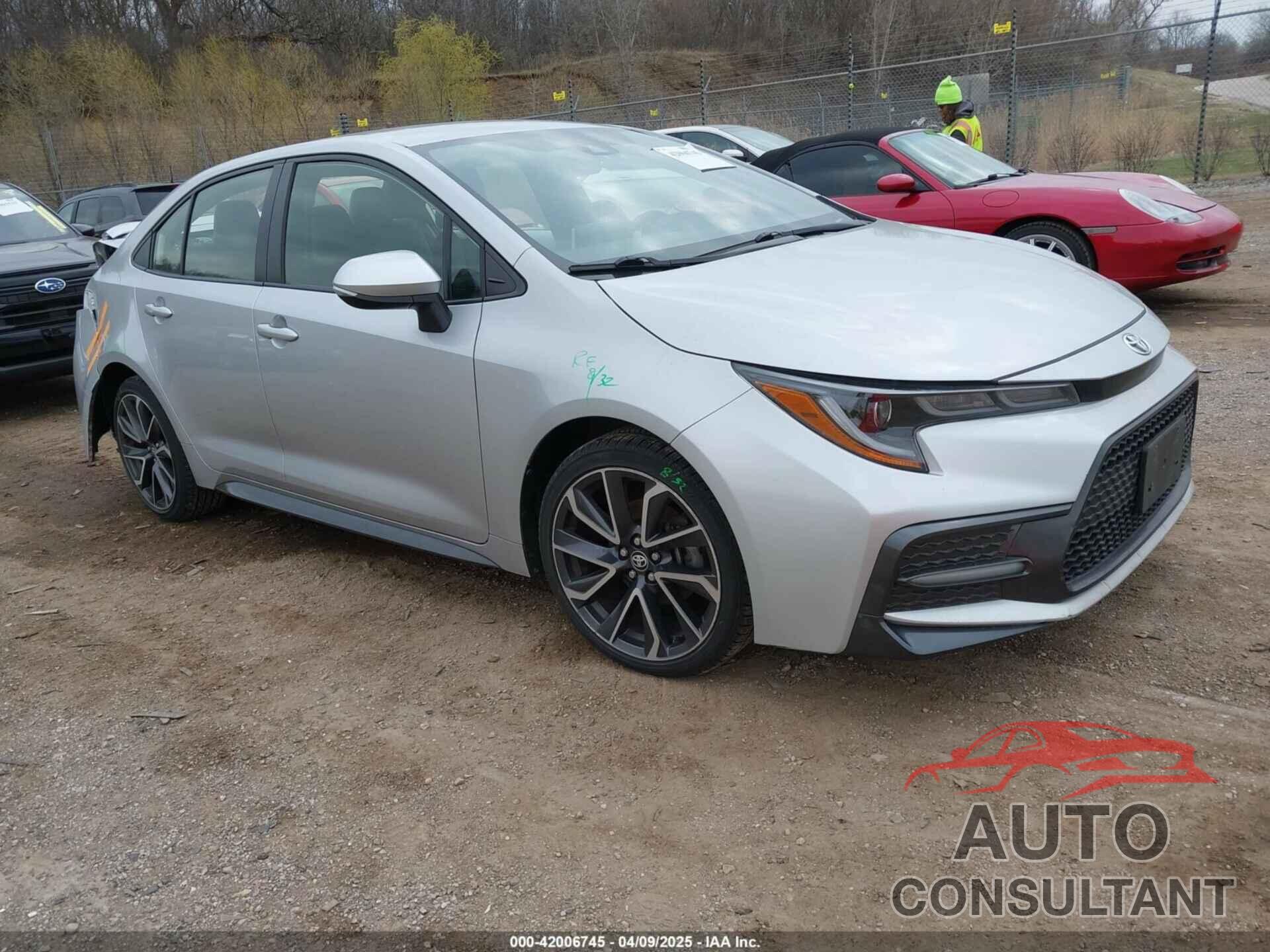 TOYOTA COROLLA 2020 - JTDS4RCE7LJ027655
