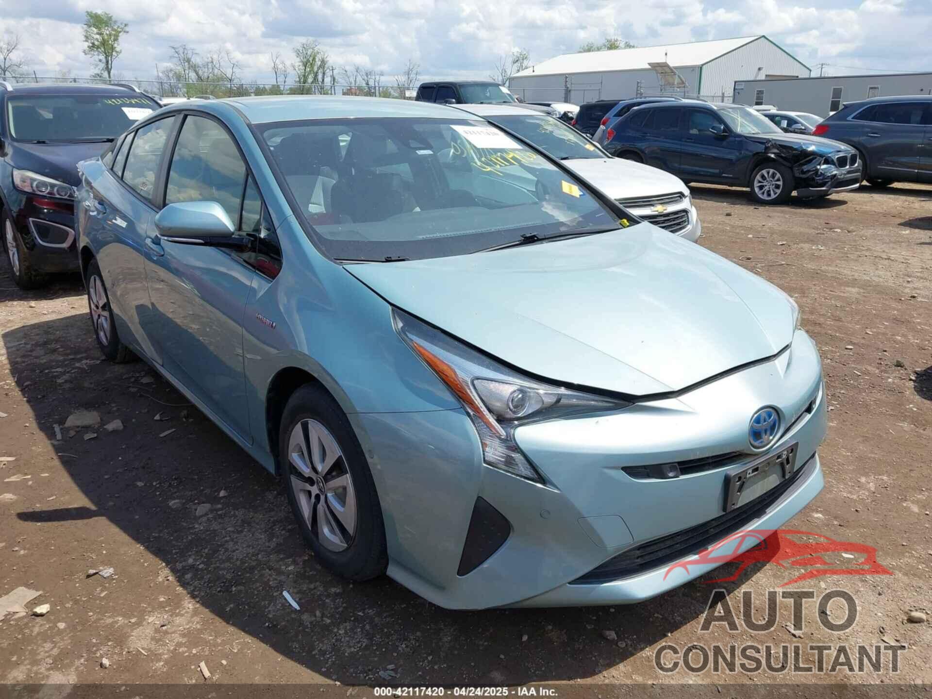 TOYOTA PRIUS 2018 - JTDKBRFU0J3061334