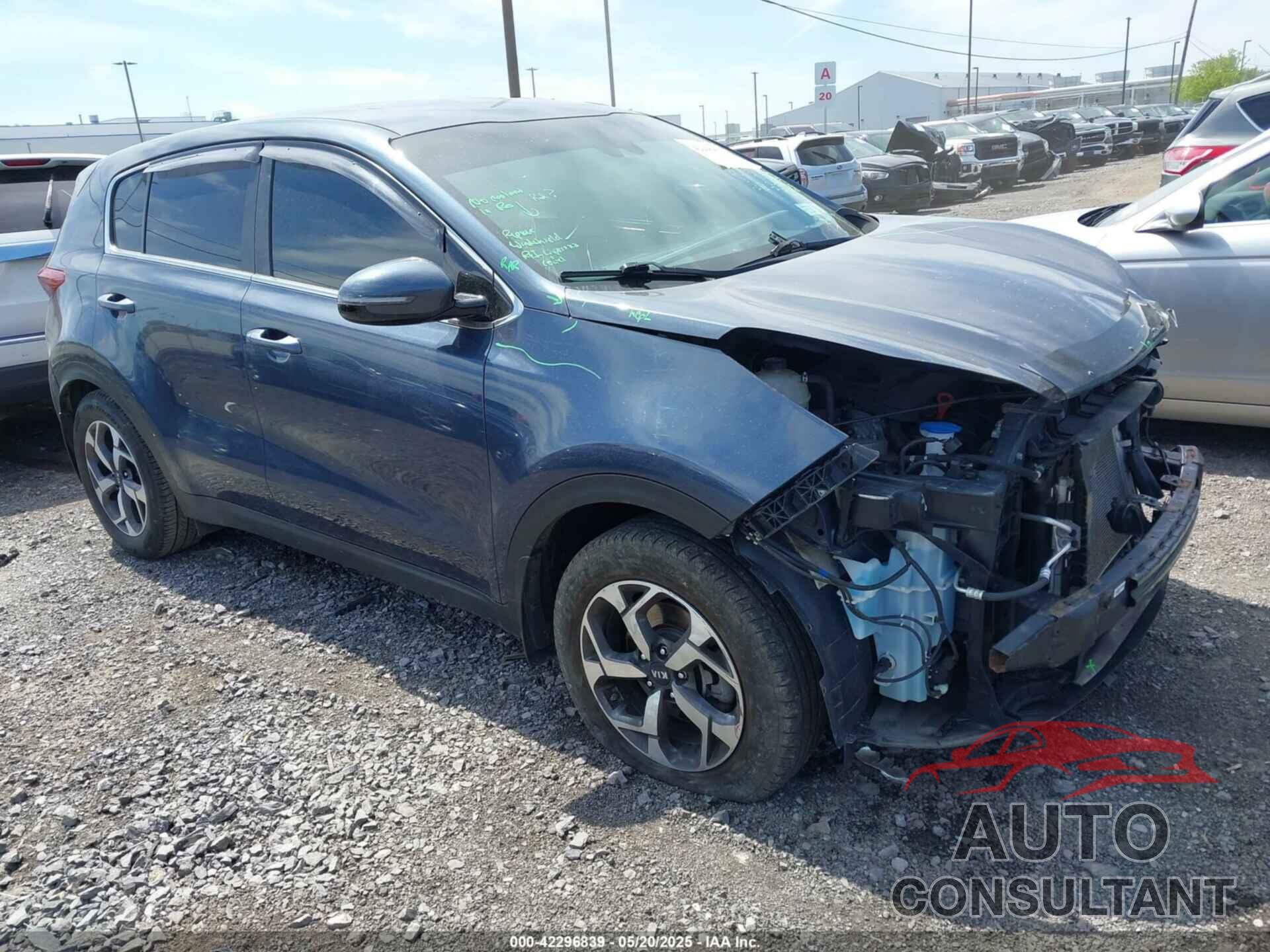 KIA SPORTAGE 2020 - KNDPM3AC1L7723977