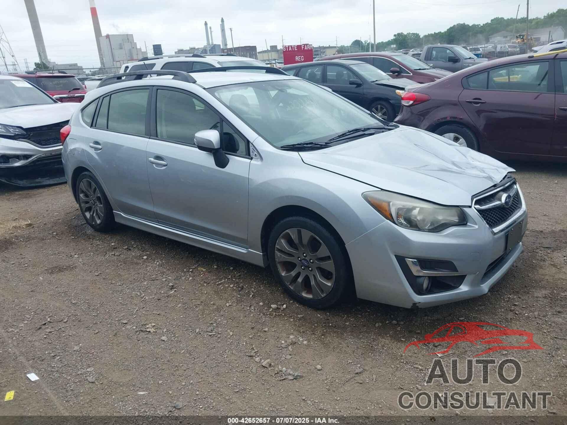 SUBARU IMPREZA 2015 - JF1GPAT65FH204471