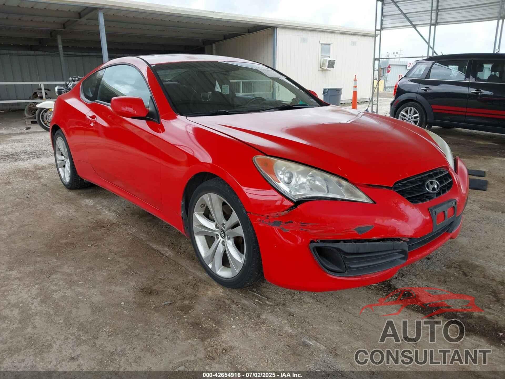 HYUNDAI GENESIS 2010 - KMHHT6KD2AU027736