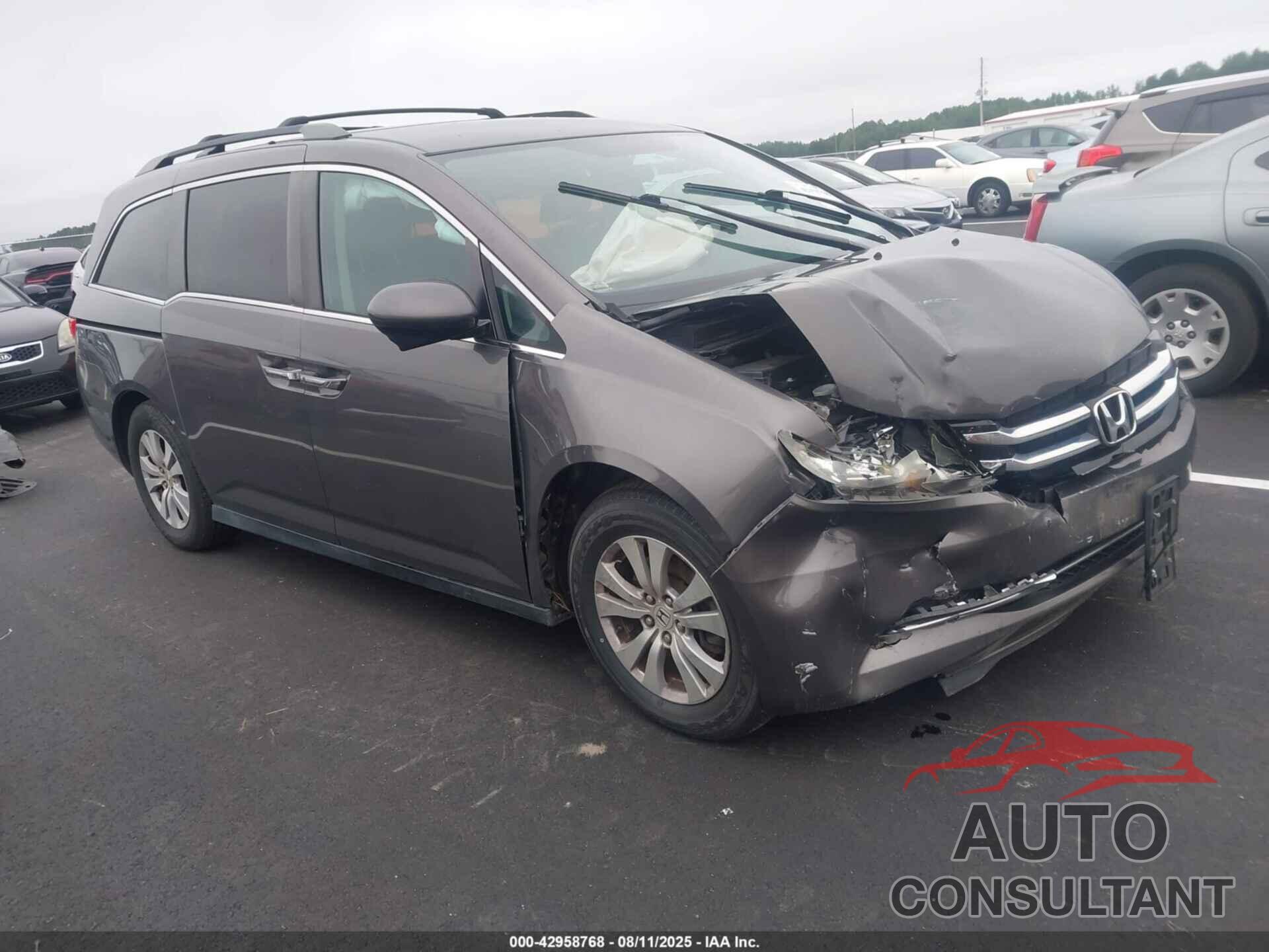 HONDA ODYSSEY 2016 - 5FNRL5H3XGB040186