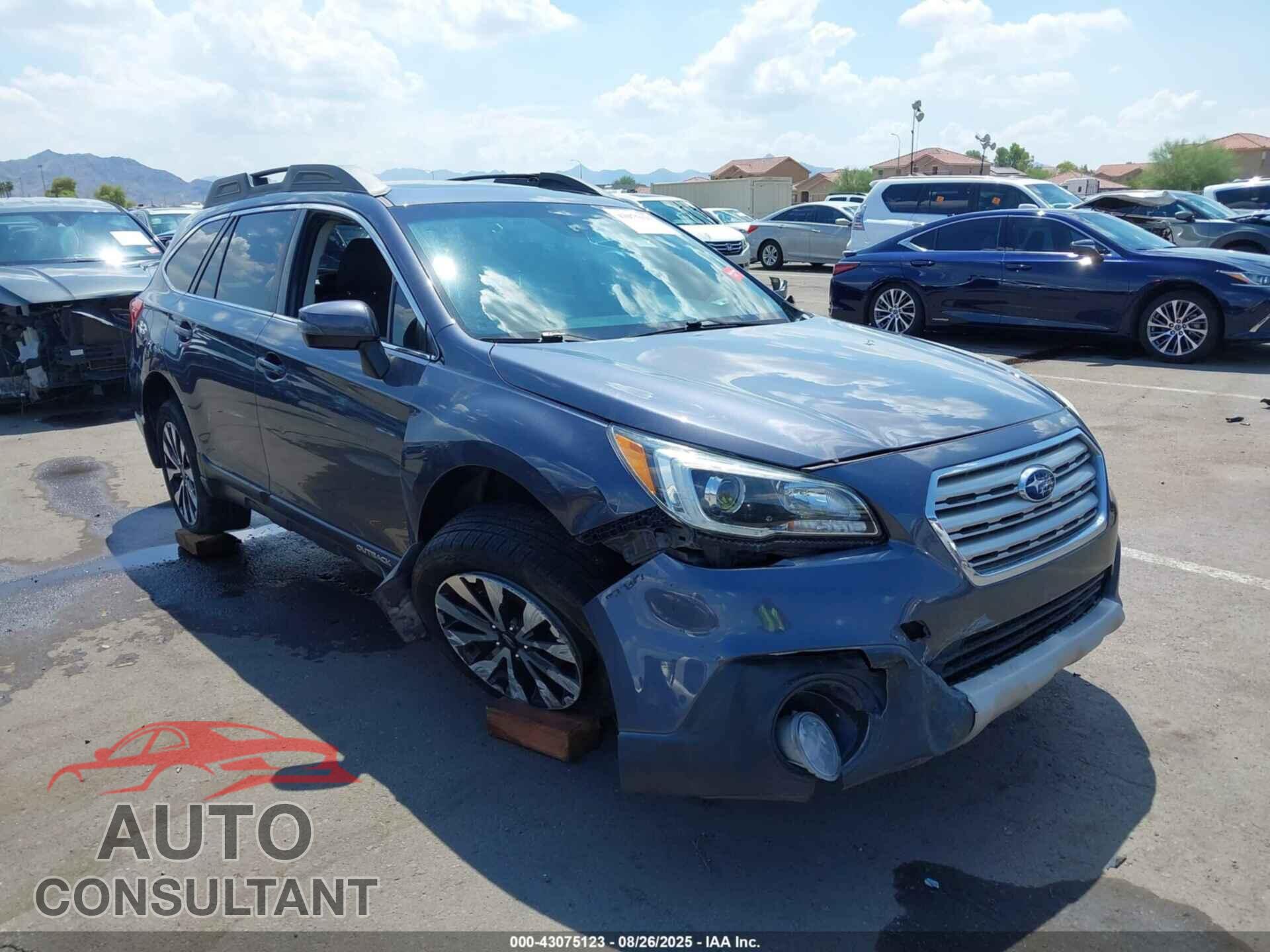 SUBARU OUTBACK 2017 - 4S4BSANC6H3245547