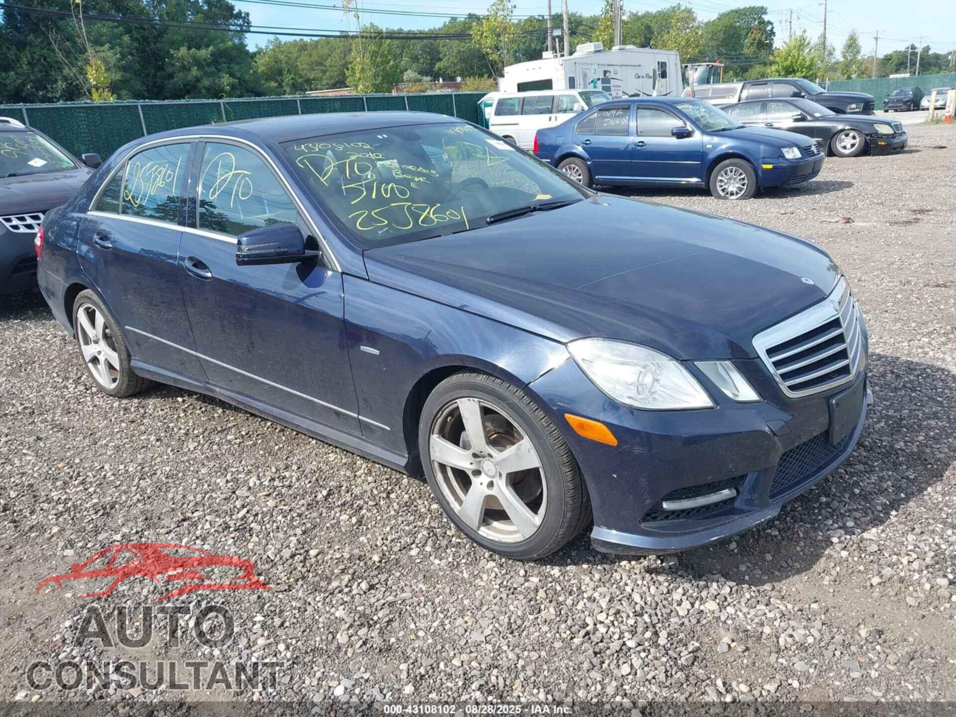 MERCEDES-BENZ E 350 2012 - WDDHF8JB1CA565460