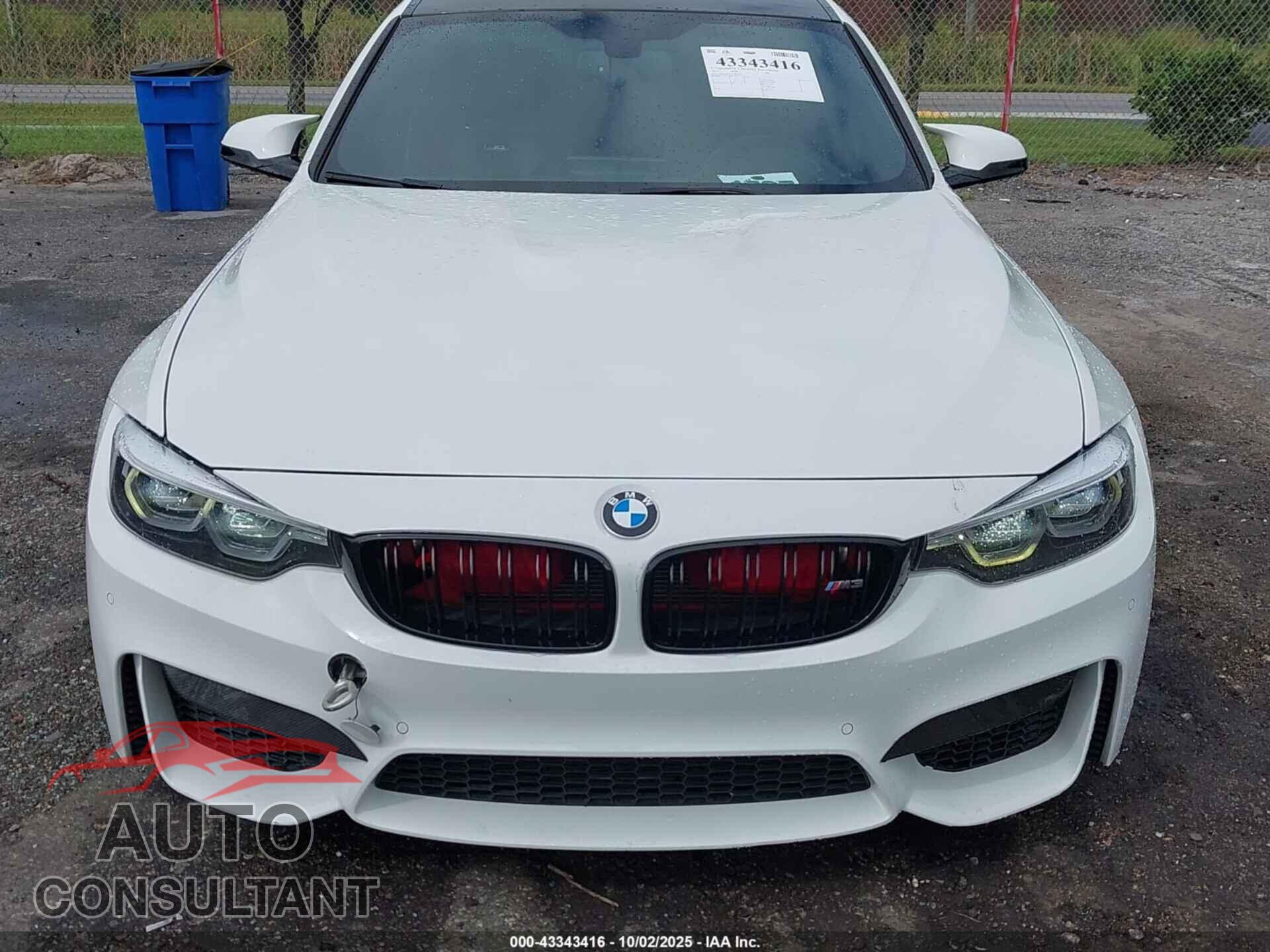 BMW M3 2018 - WBS8M9C57J5L71611
