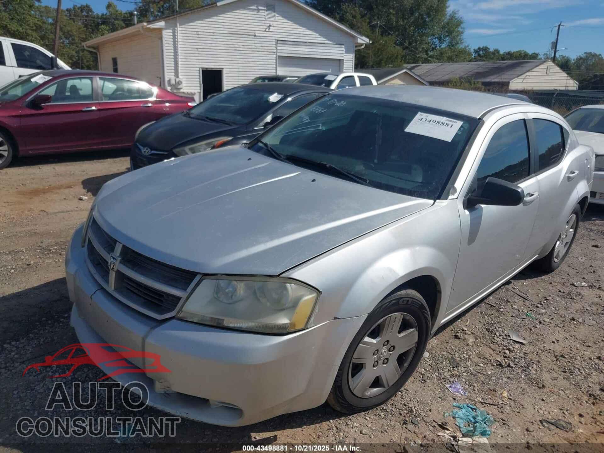 DODGE AVENGER 2010 - 1B3CC4FB2AN101552