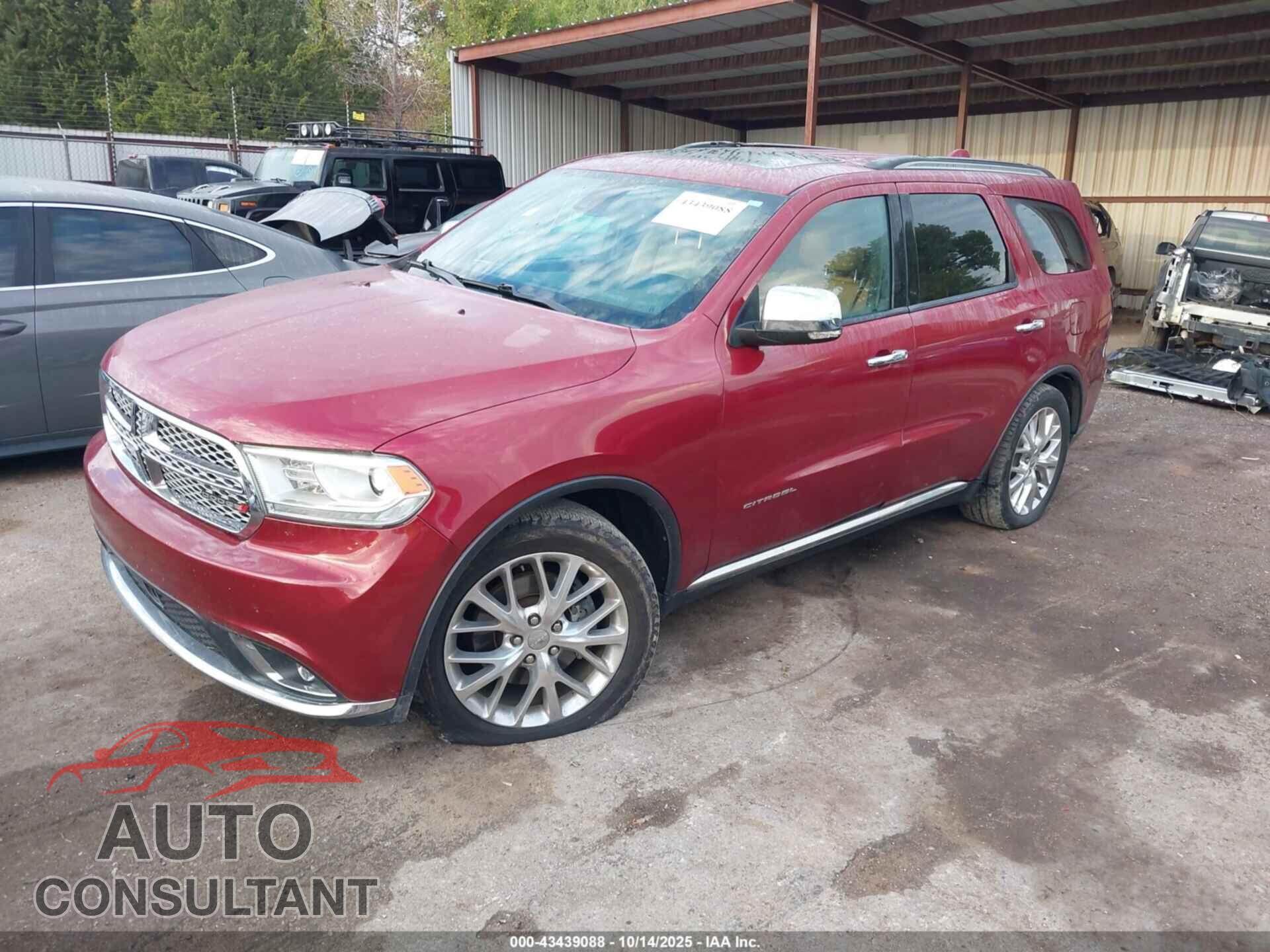 DODGE DURANGO 2014 - 1C4RDHEG2EC537166