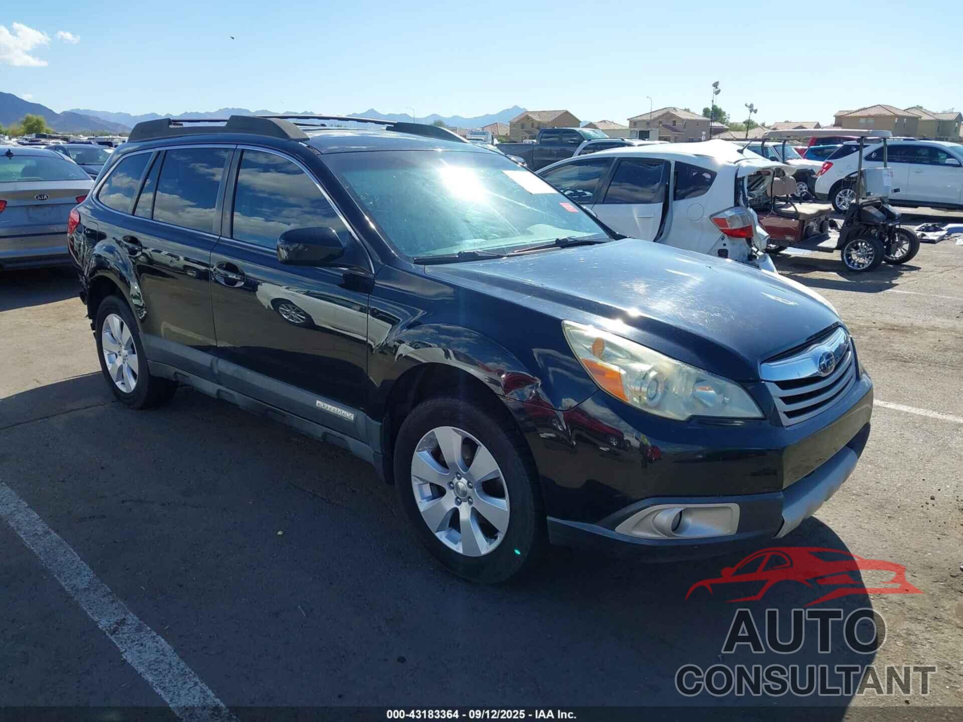 SUBARU OUTBACK 2010 - 4S4BRBKCXA3379327