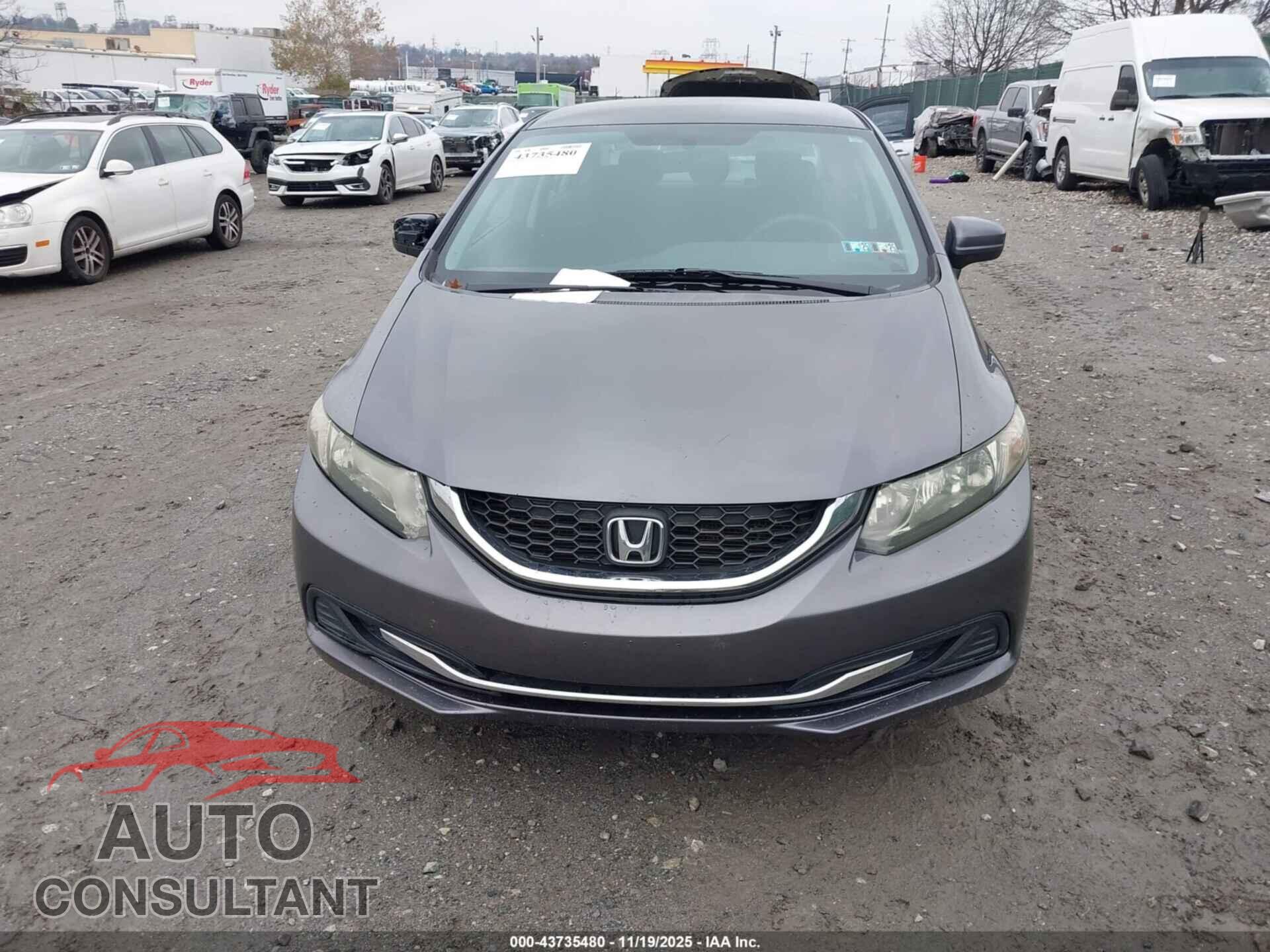 HONDA CIVIC 2014 - 2HGFB2F54EH513517