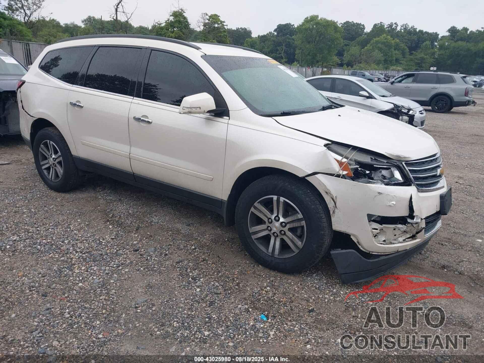 CHEVROLET TRAVERSE 2015 - 1GNKVGKD5FJ302185