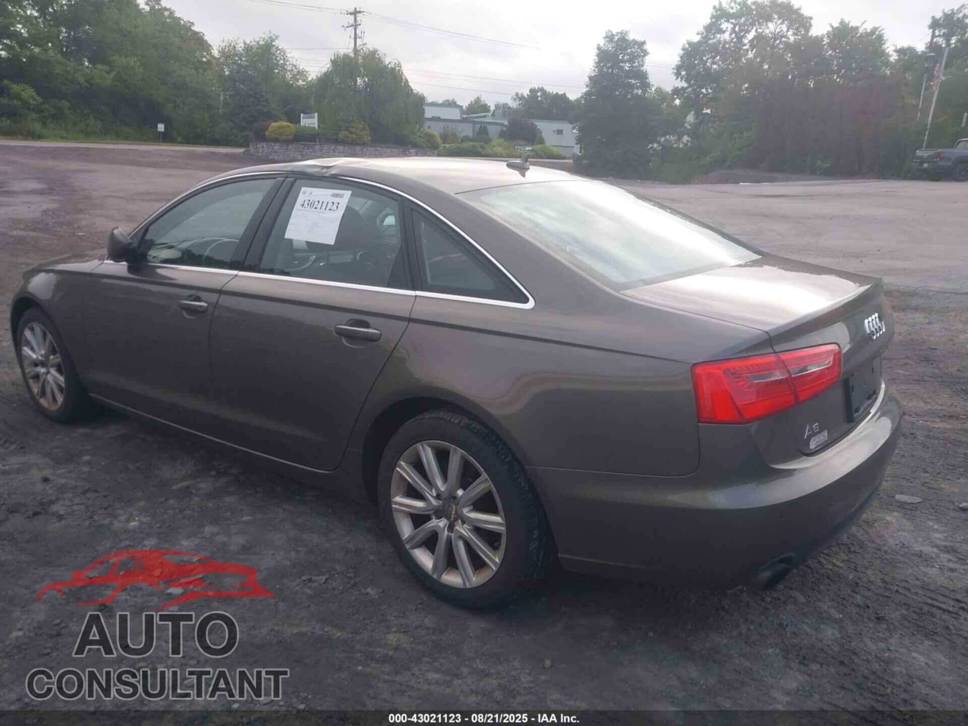 AUDI A6 2013 - WAUGFAFC1DN107083