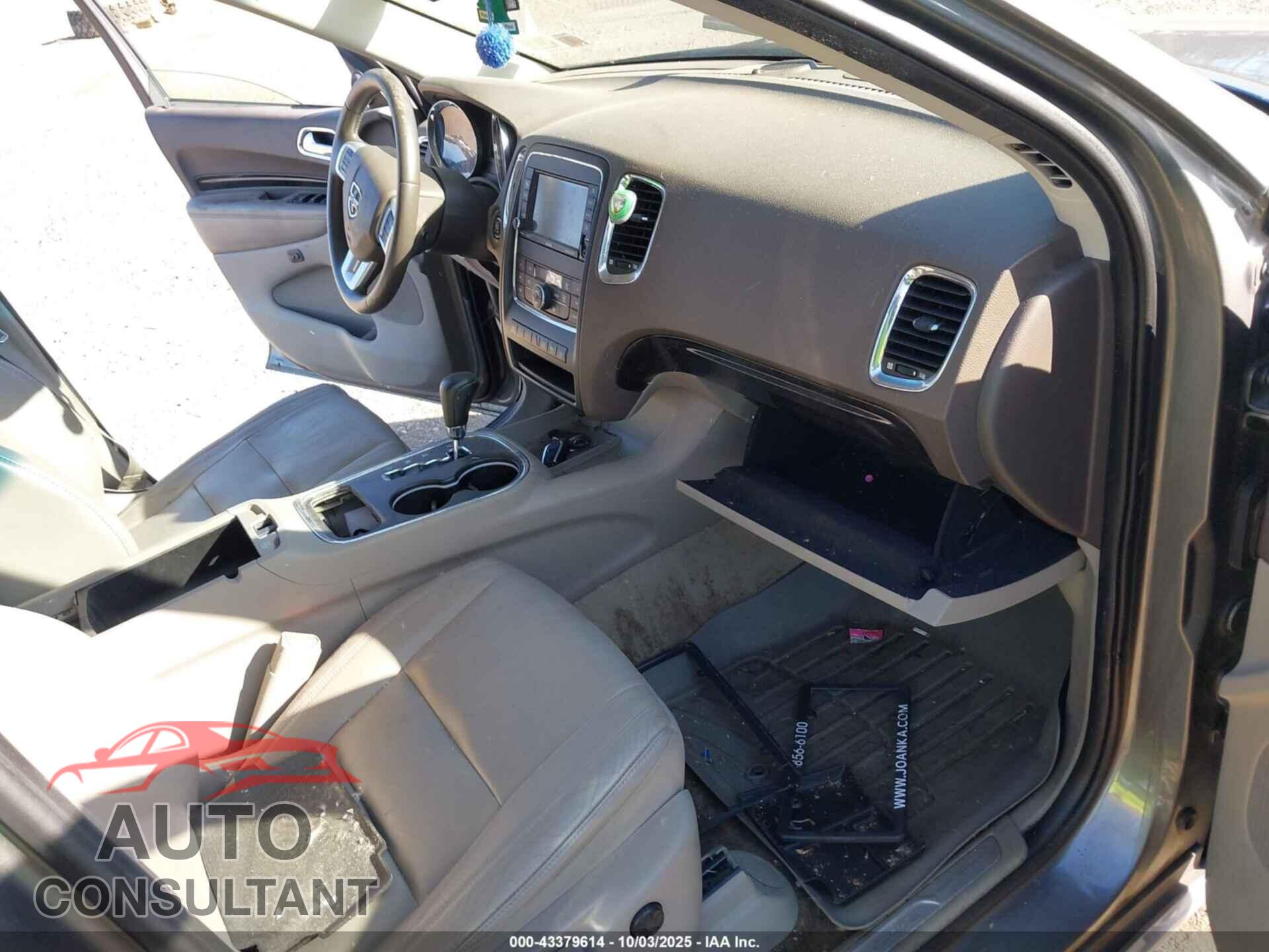 DODGE DURANGO 2012 - 1C4RDJDG6CC337199