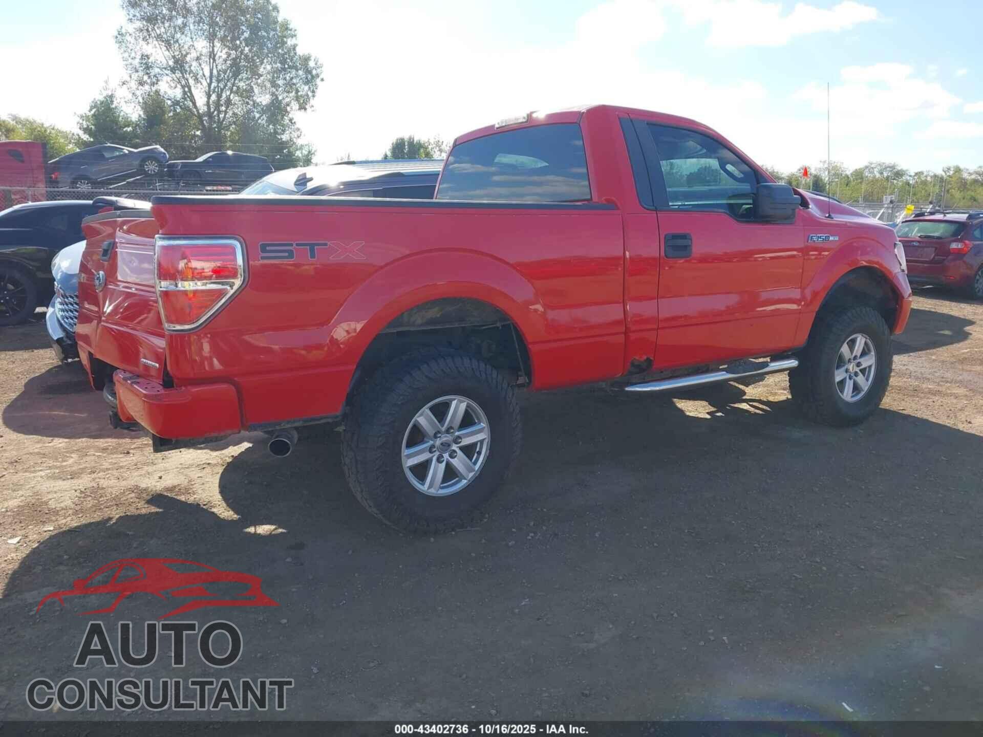 FORD F-150 2011 - 1FTMF1CM7BFD25538