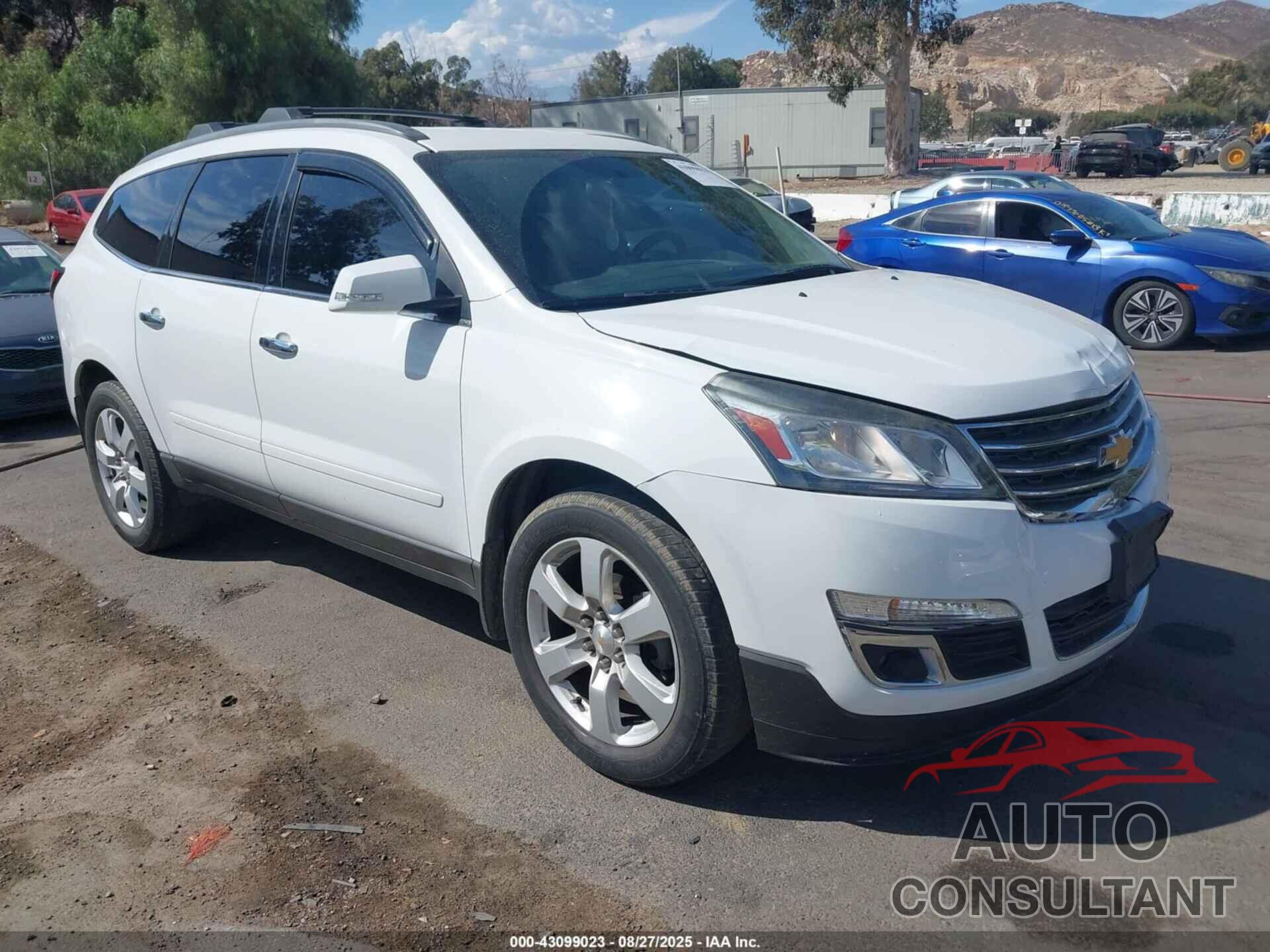CHEVROLET TRAVERSE 2017 - 1GNKRGKD3HJ263345