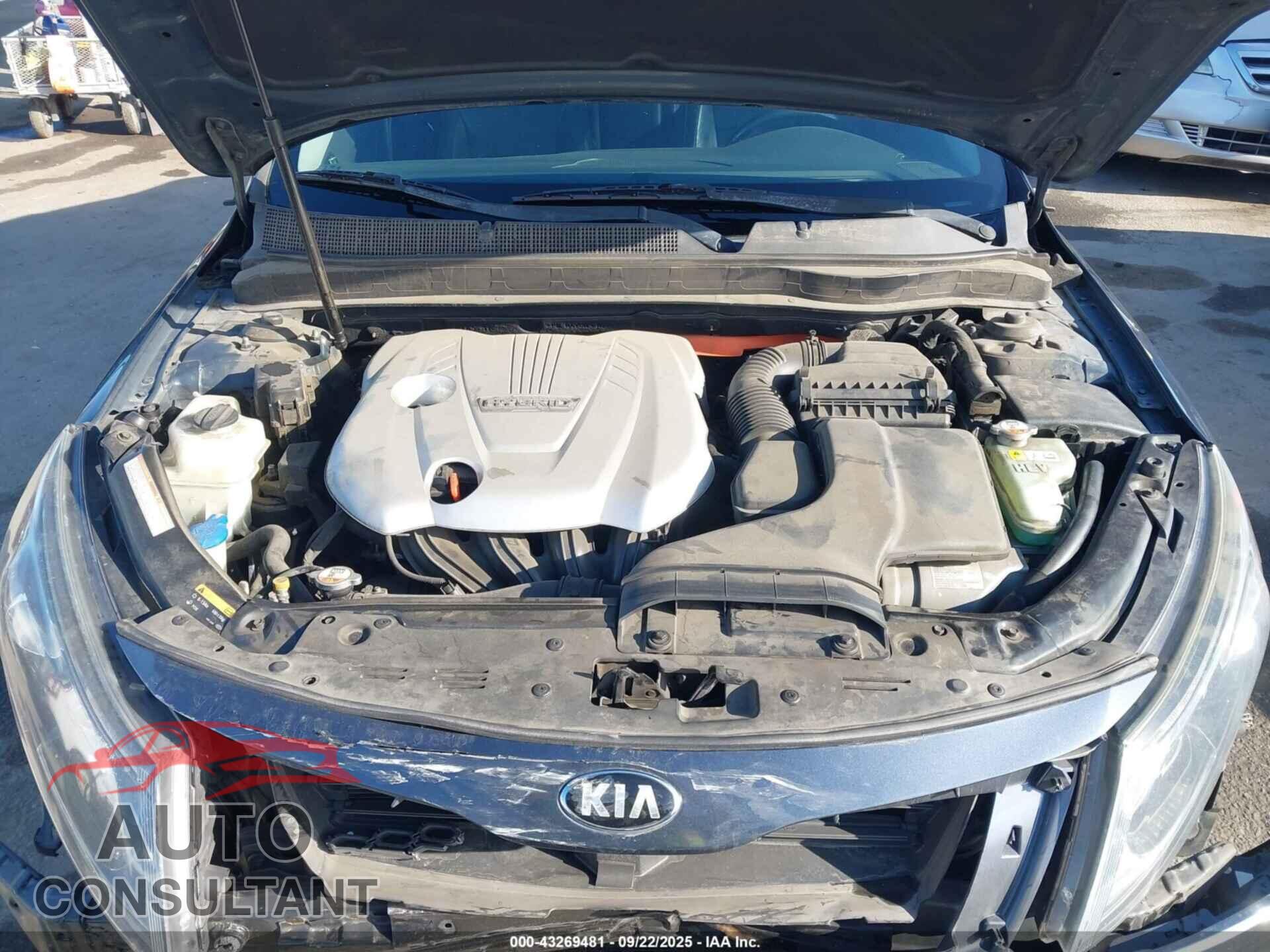 KIA OPTIMA HYBRID 2014 - KNAGN4AD4E5065577