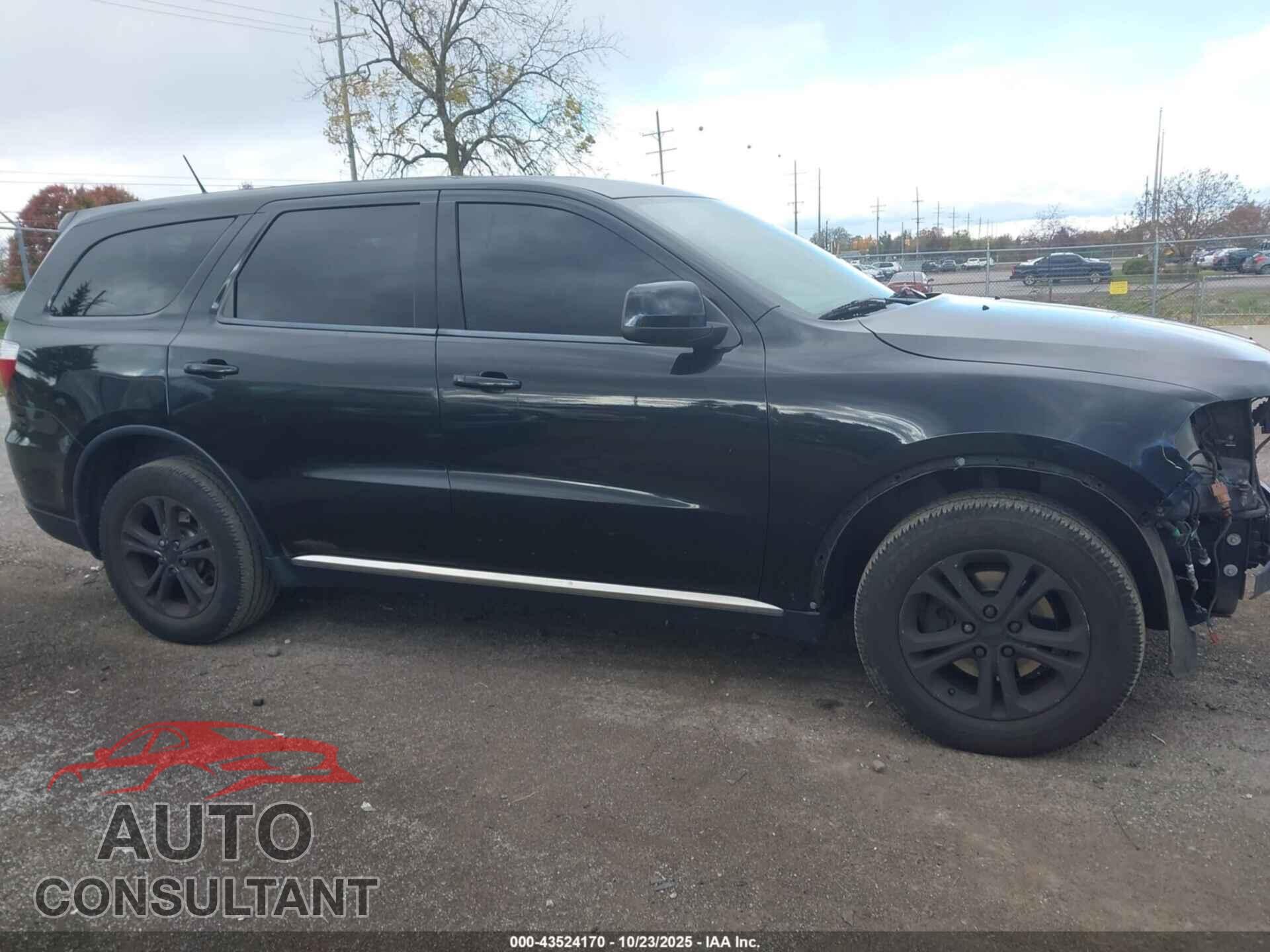 DODGE DURANGO 2013 - 1C4RDJAG3DC598313