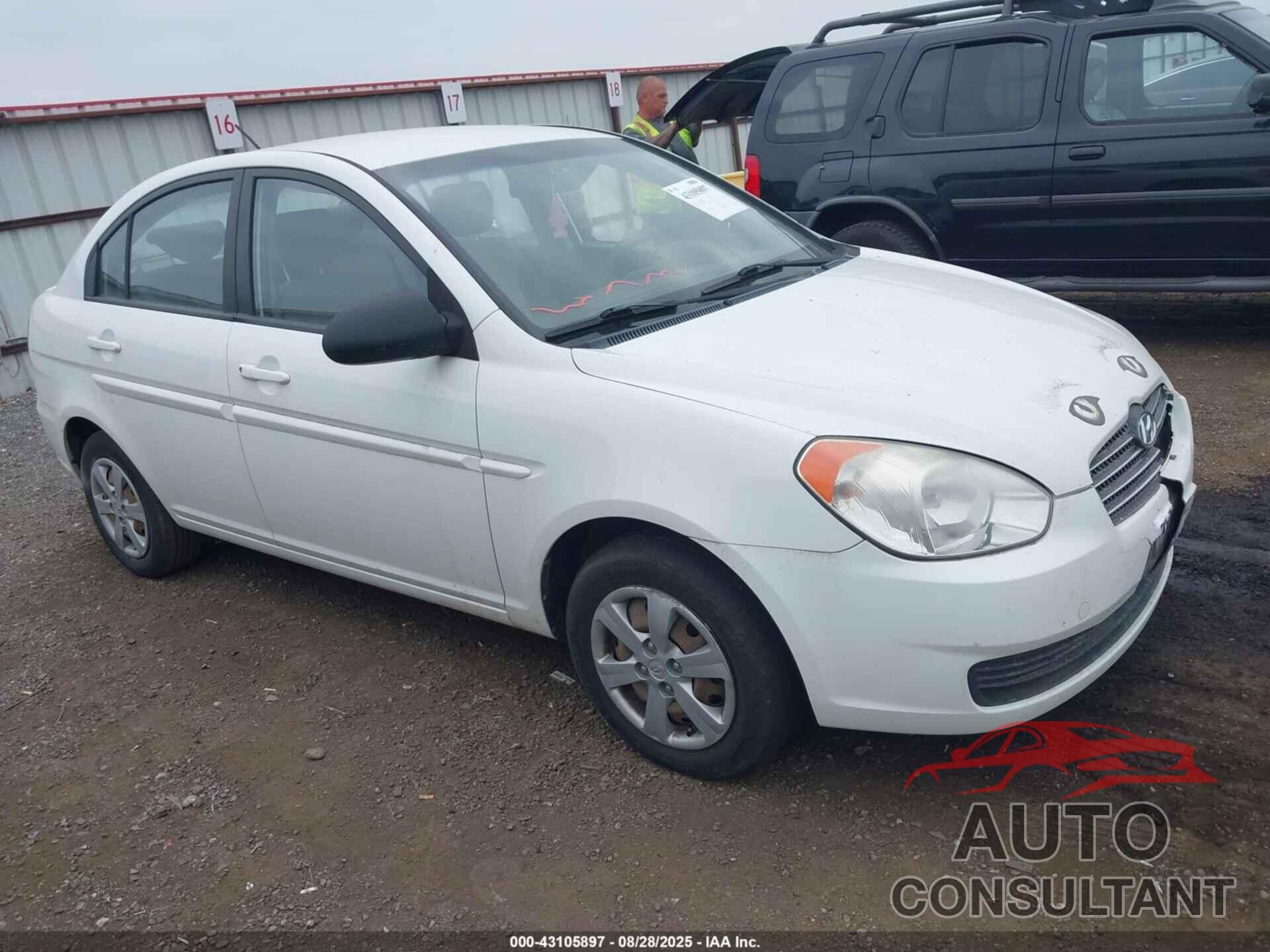 HYUNDAI ACCENT 2009 - KMHCN46C29U341392