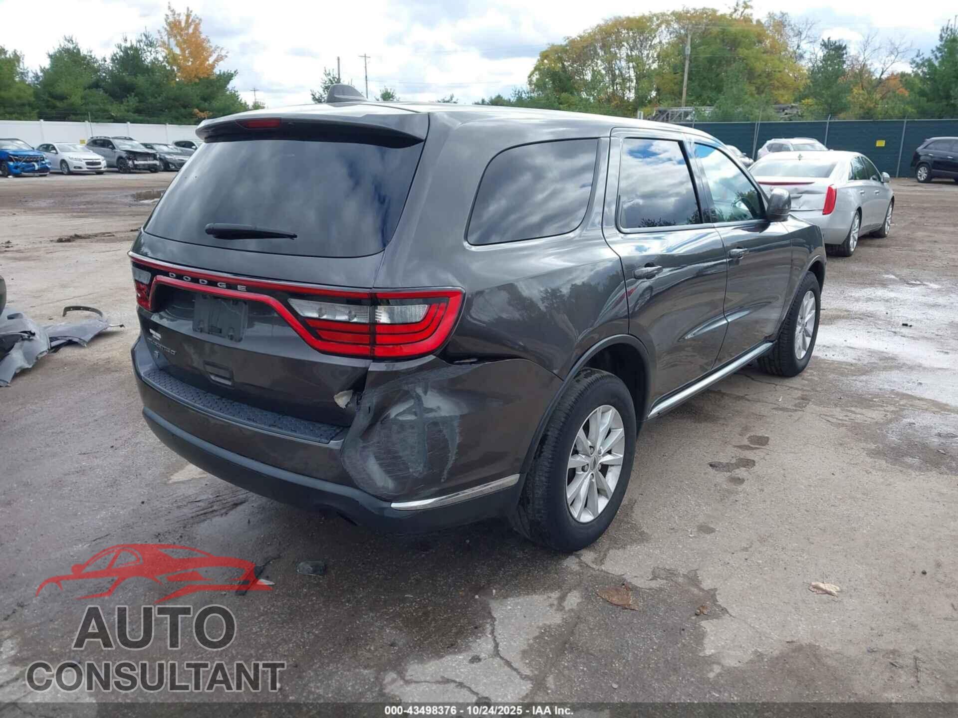 DODGE DURANGO 2019 - 1C4RDJAG2KC652911