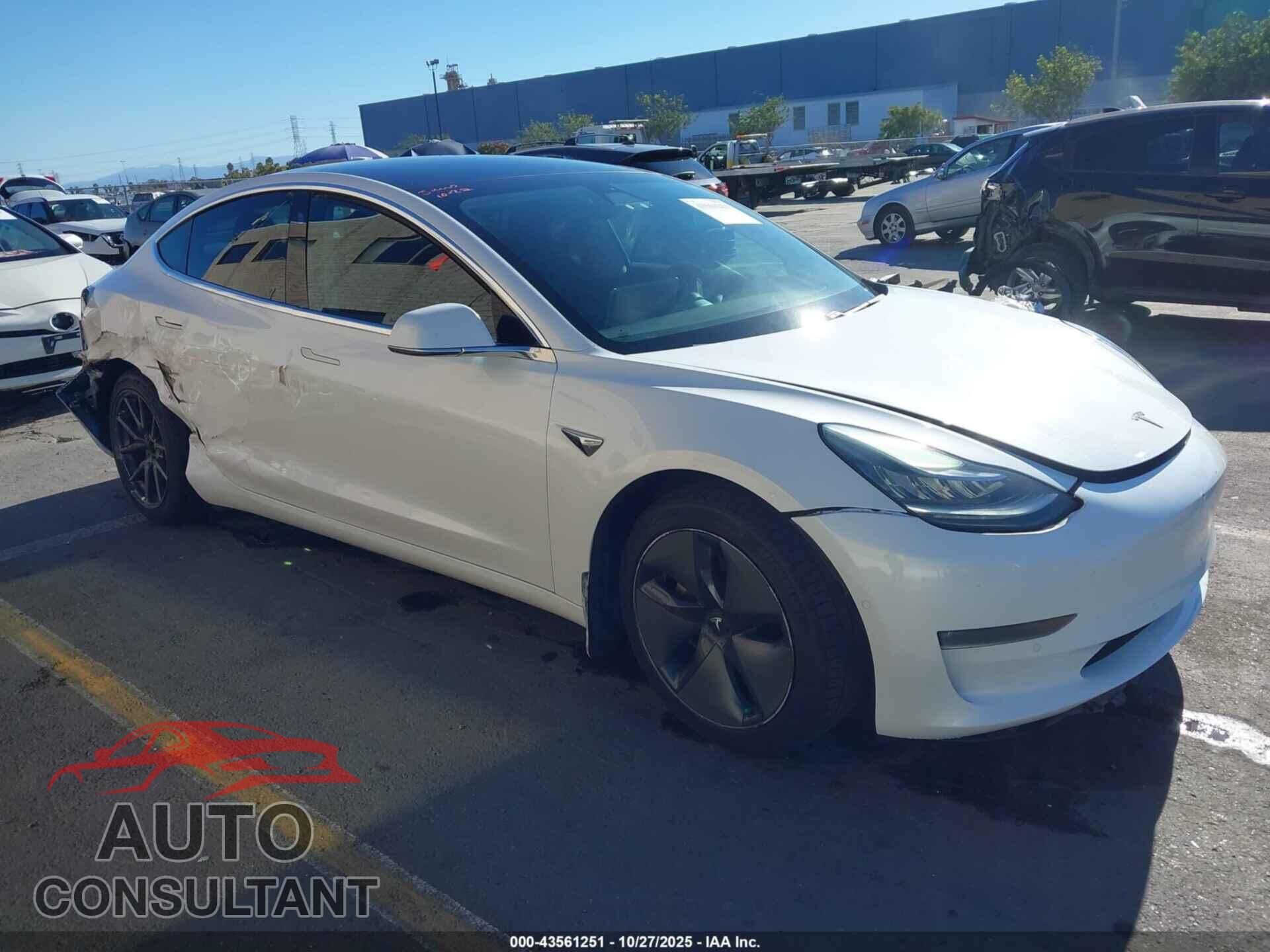 TESLA MODEL 3 2019 - 5YJ3E1EA9KF345988