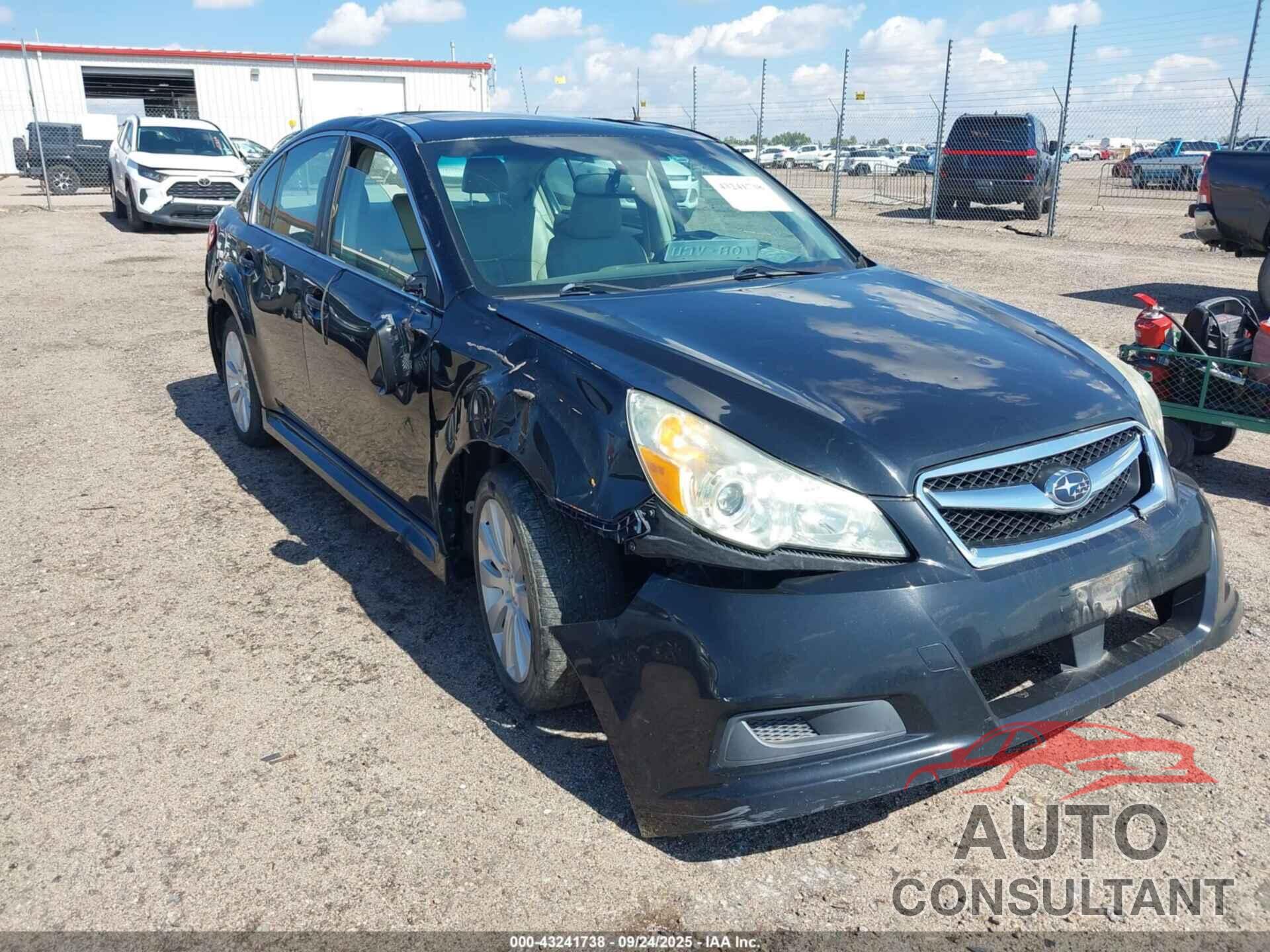 SUBARU LEGACY 2010 - 4S3BMBK69A3241372