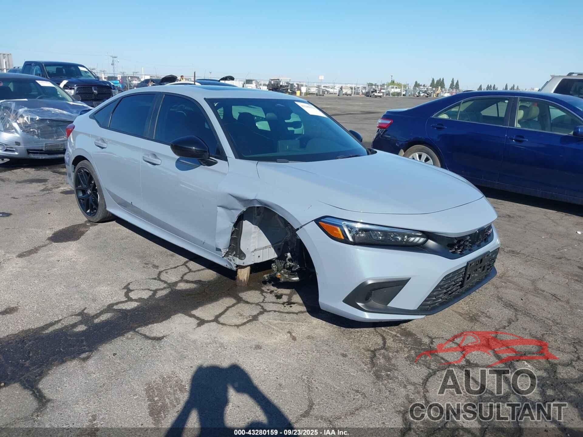HONDA CIVIC SI 2022 - 2HGFE1E55NH477646
