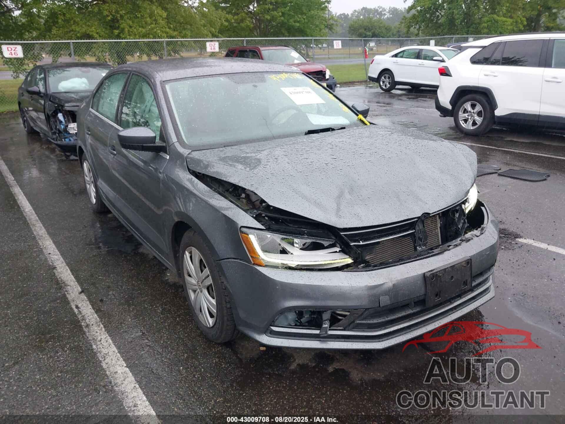 VOLKSWAGEN JETTA 2017 - 3VW2B7AJ0HM411634