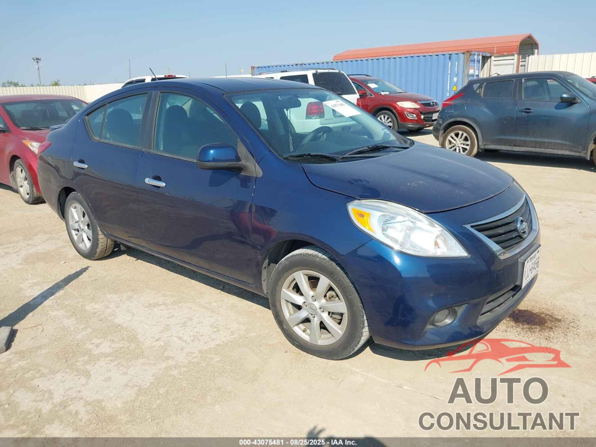 NISSAN VERSA 2013 - 3N1CN7AP5DL850558