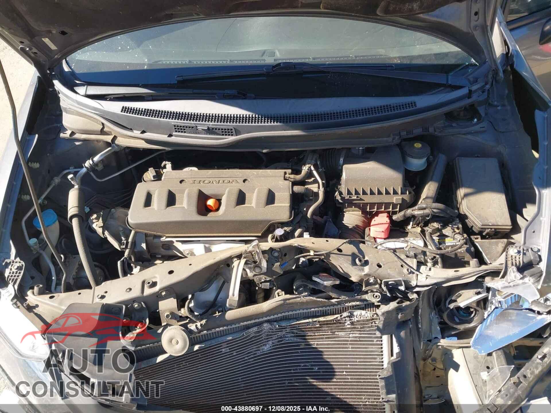 HONDA CIVIC 2012 - 2HGFB2F54CH565226