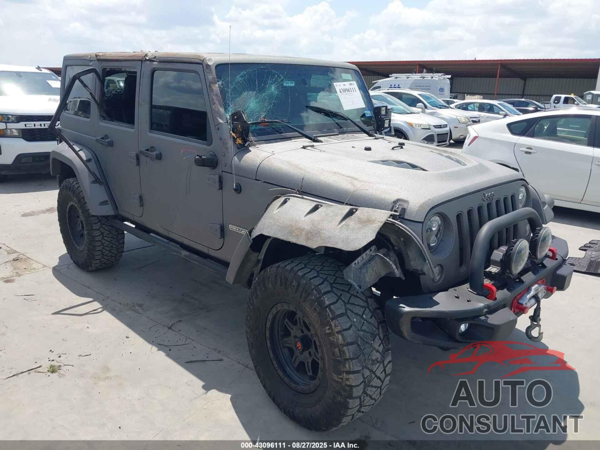 JEEP WRANGLER UNLIMITED 2017 - 1C4HJWFG6HL675580