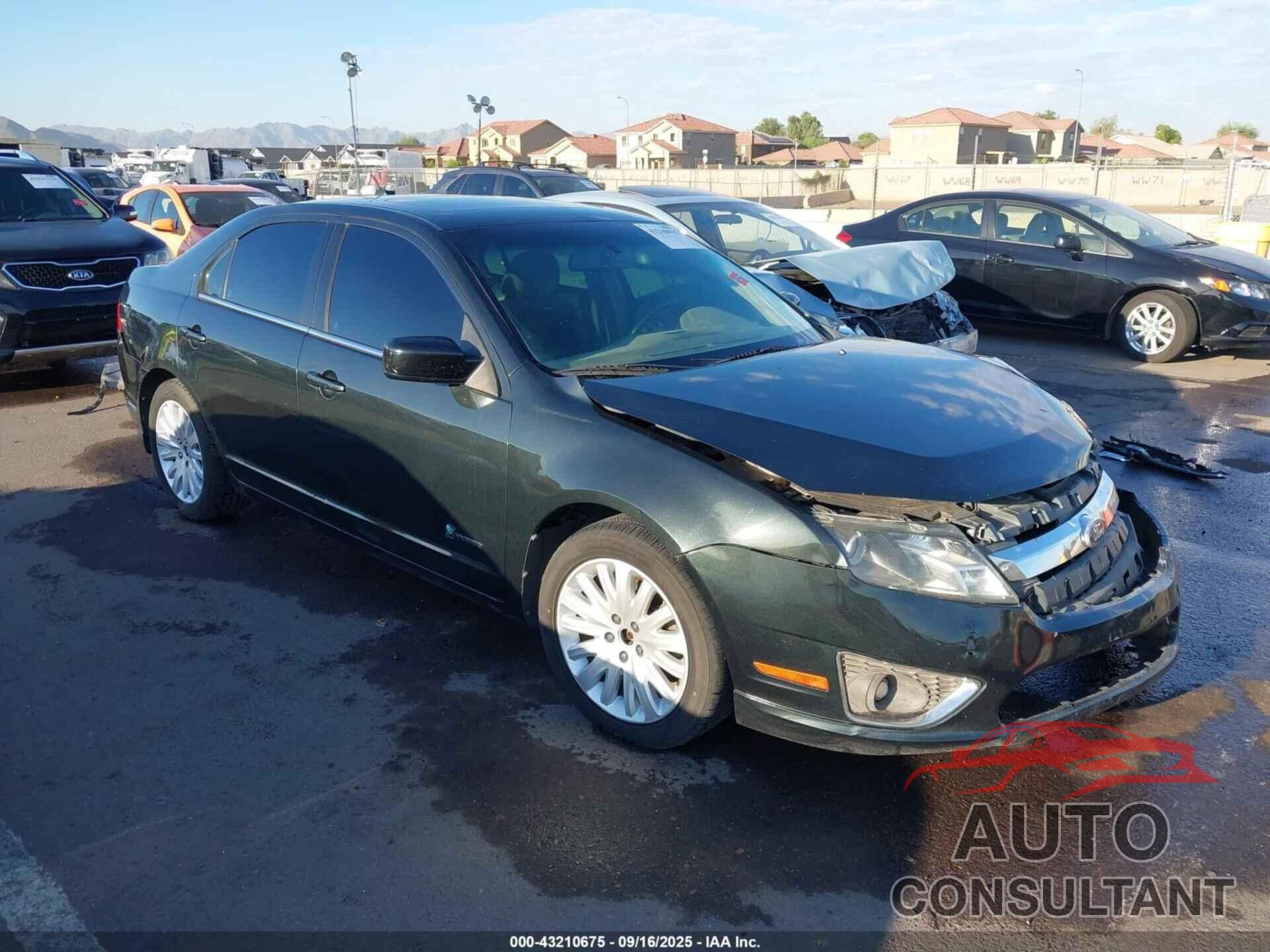 FORD FUSION HYBRID 2010 - 3FADP0L32AR270891