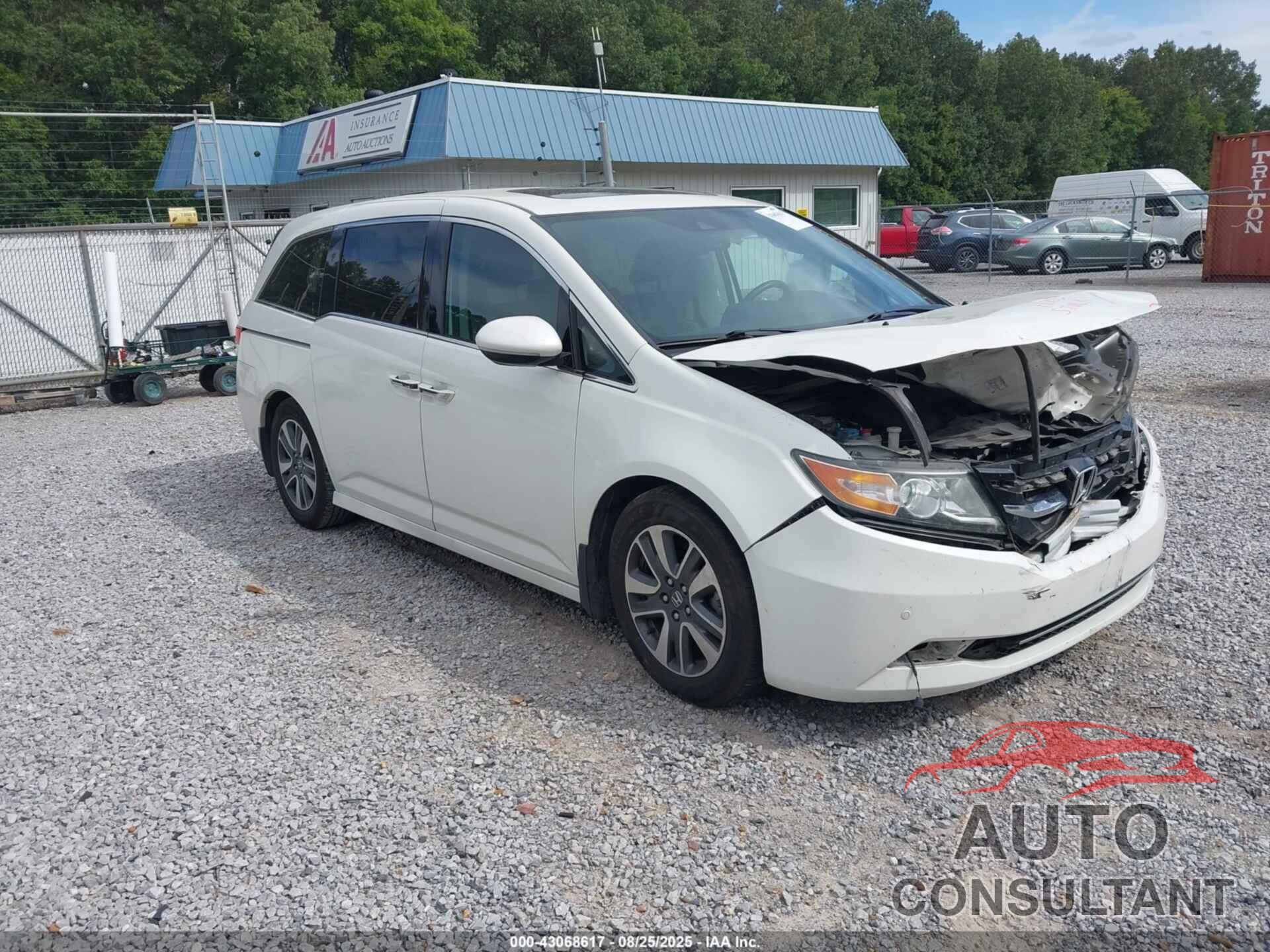 HONDA ODYSSEY 2017 - 5FNRL5H92HB012405