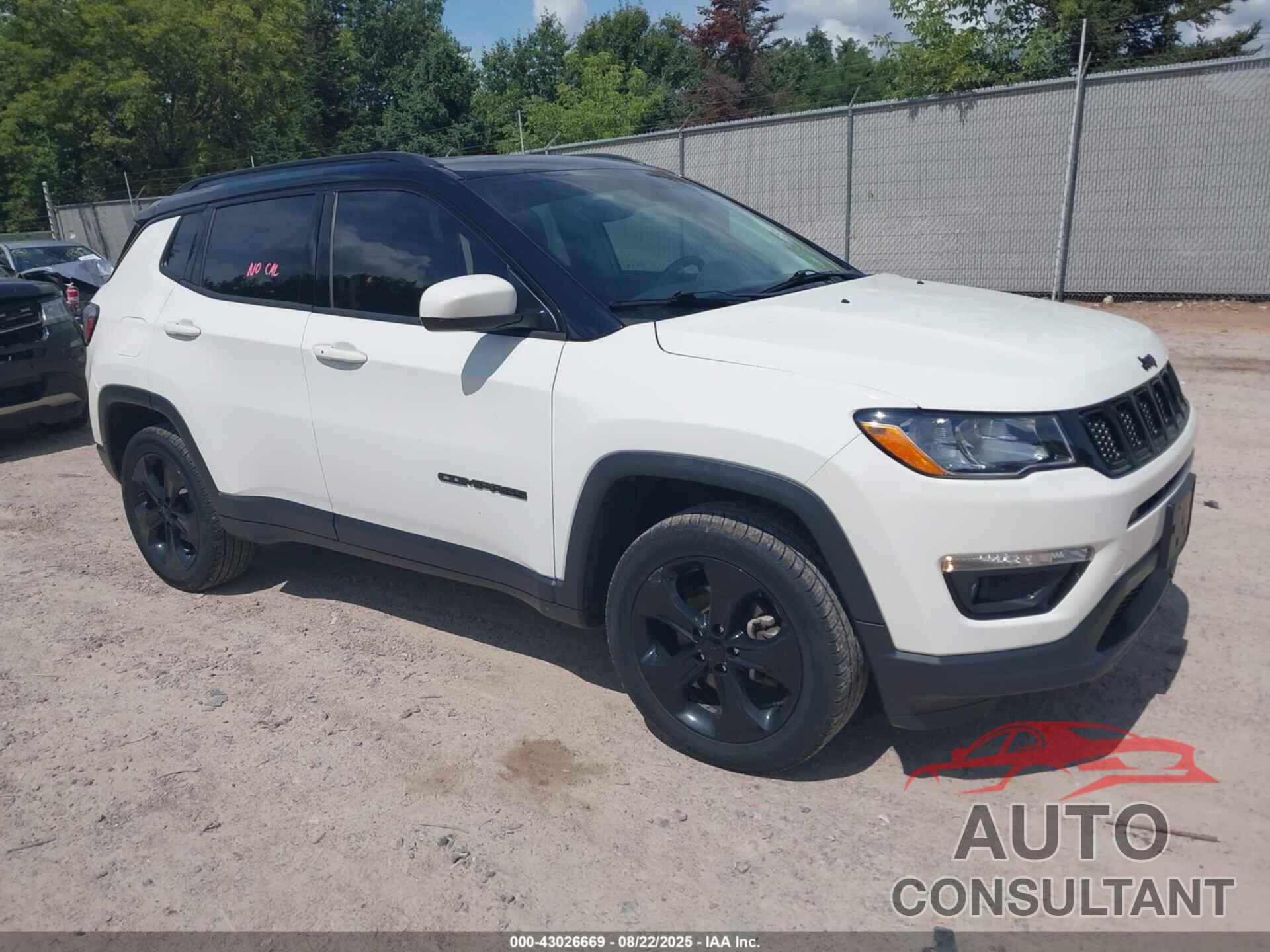 JEEP COMPASS 2018 - 3C4NJDBB9JT457791