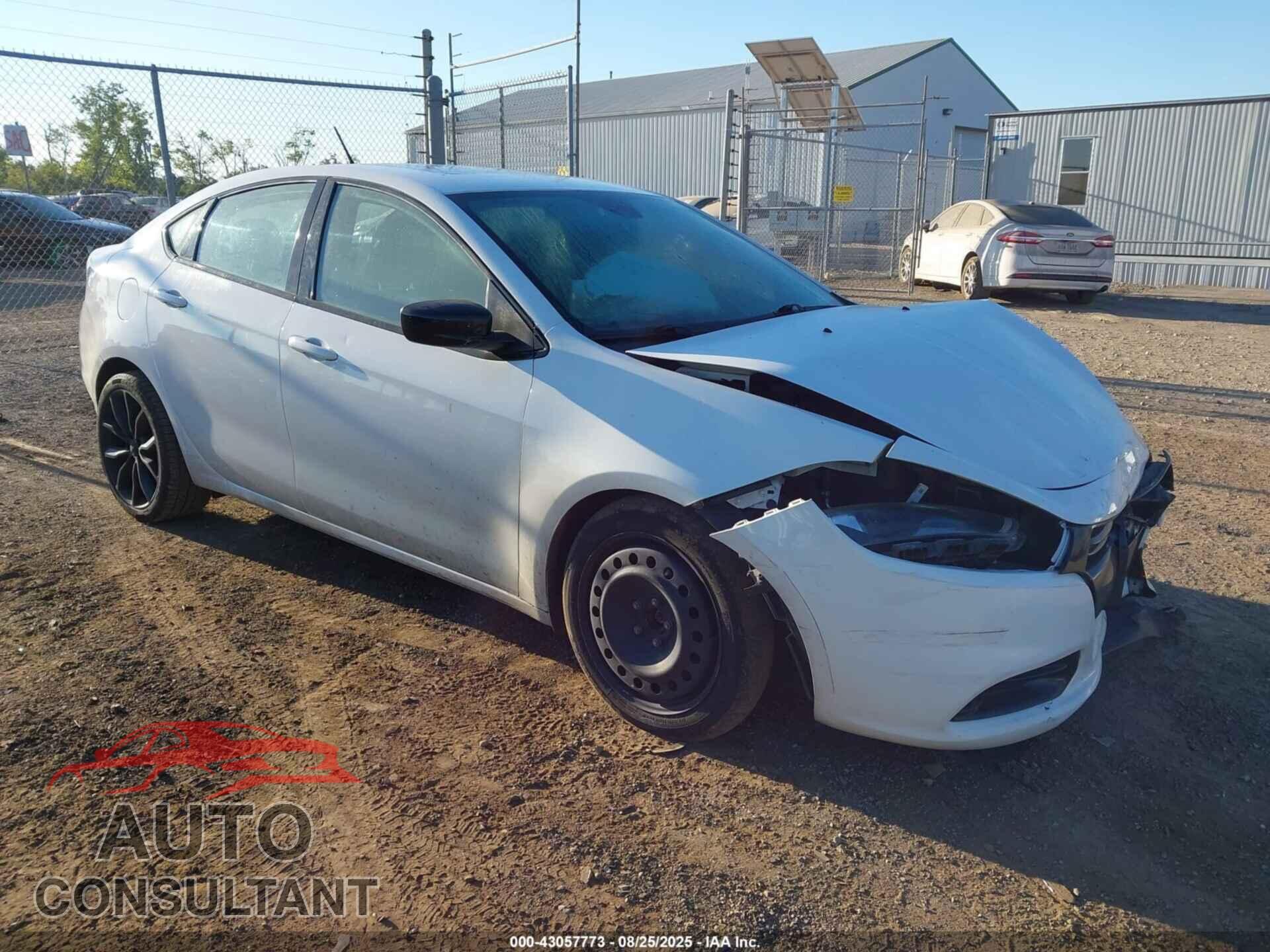 DODGE DART 2016 - 1C3CDFFA9GD819357