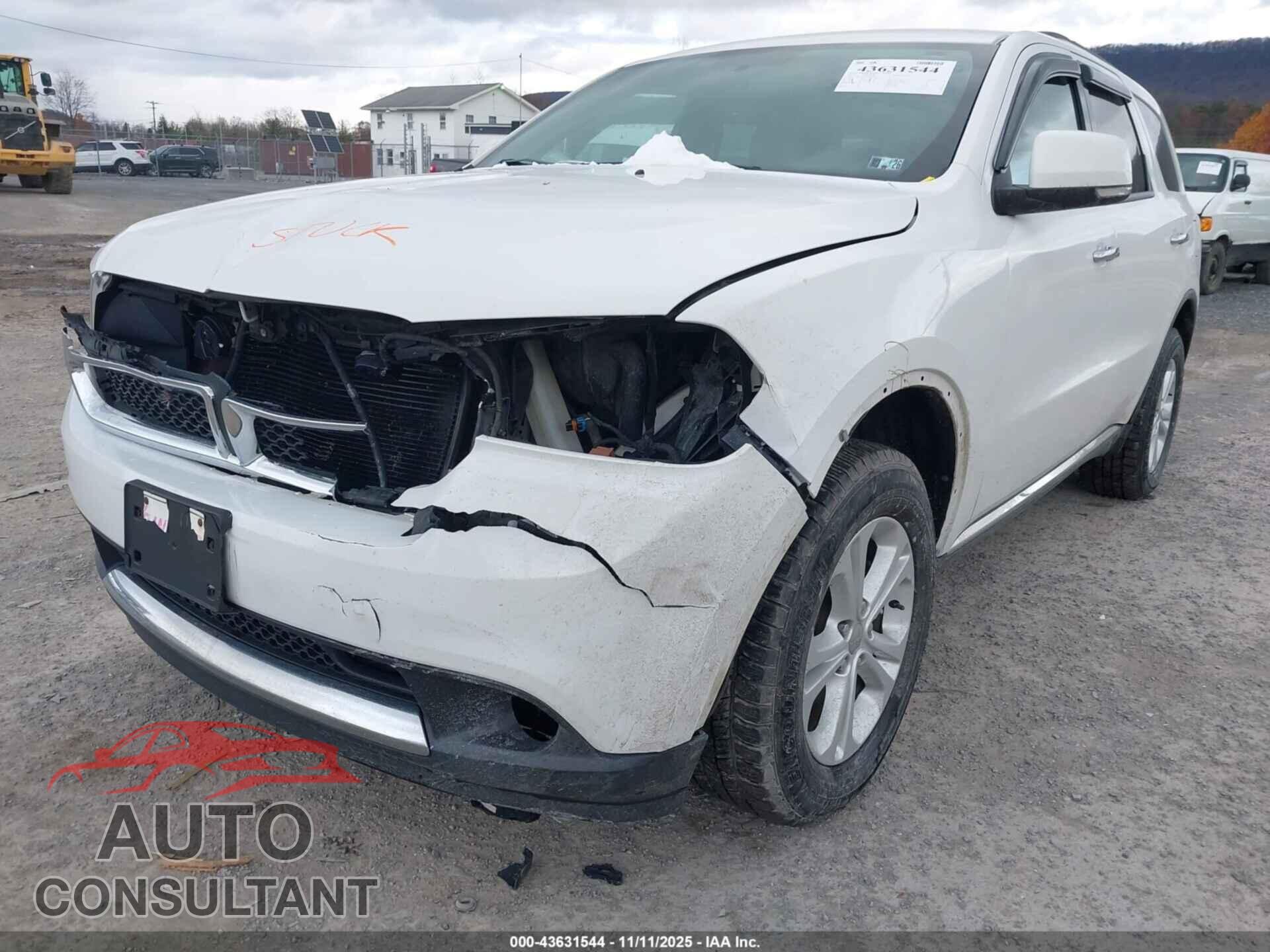 DODGE DURANGO 2013 - 1C4RDJDG8DC680582