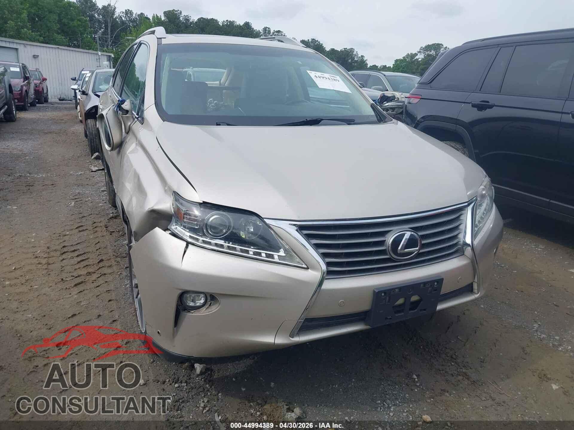 LEXUS RX 350 2015 - 2T2ZK1BA5FC201366