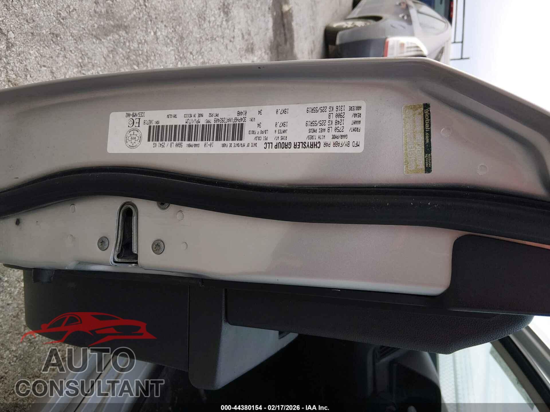 DODGE JOURNEY 2010 - 3D4PH6FVXAT282409