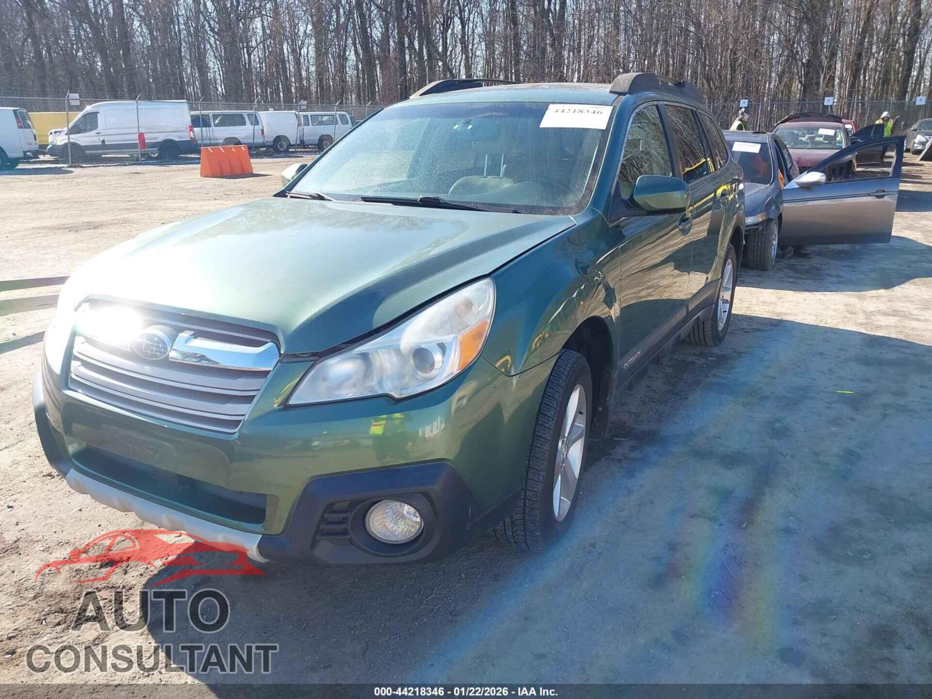 SUBARU OUTBACK 2014 - 4S4BRBLC2E3327162
