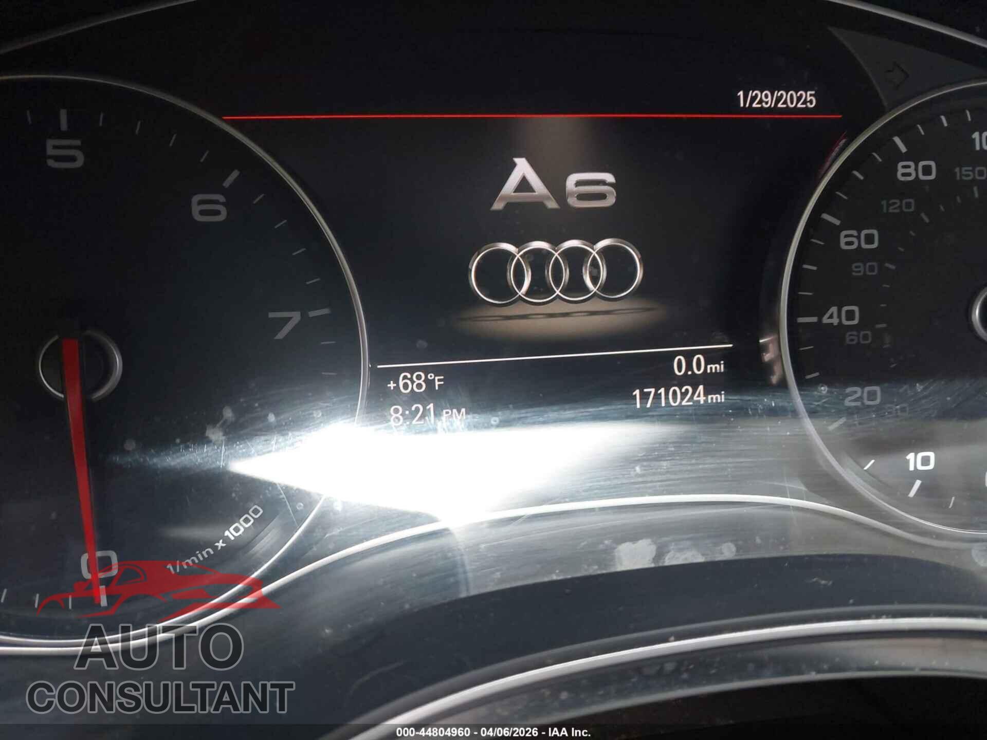 AUDI A6 2013 - WAUDFAFC1DN074492