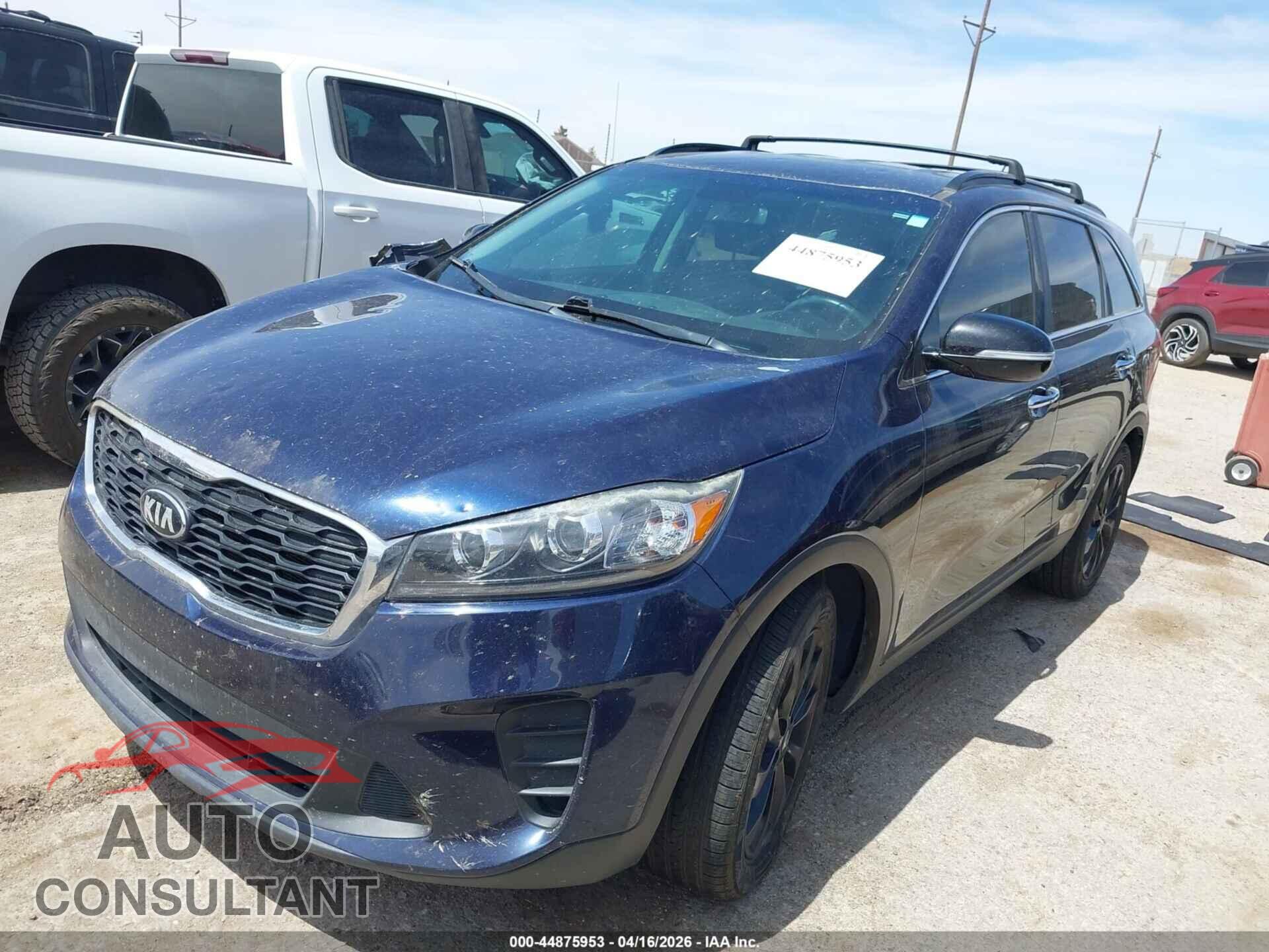 KIA SORENTO 2019 - 5XYPG4A59KG603473