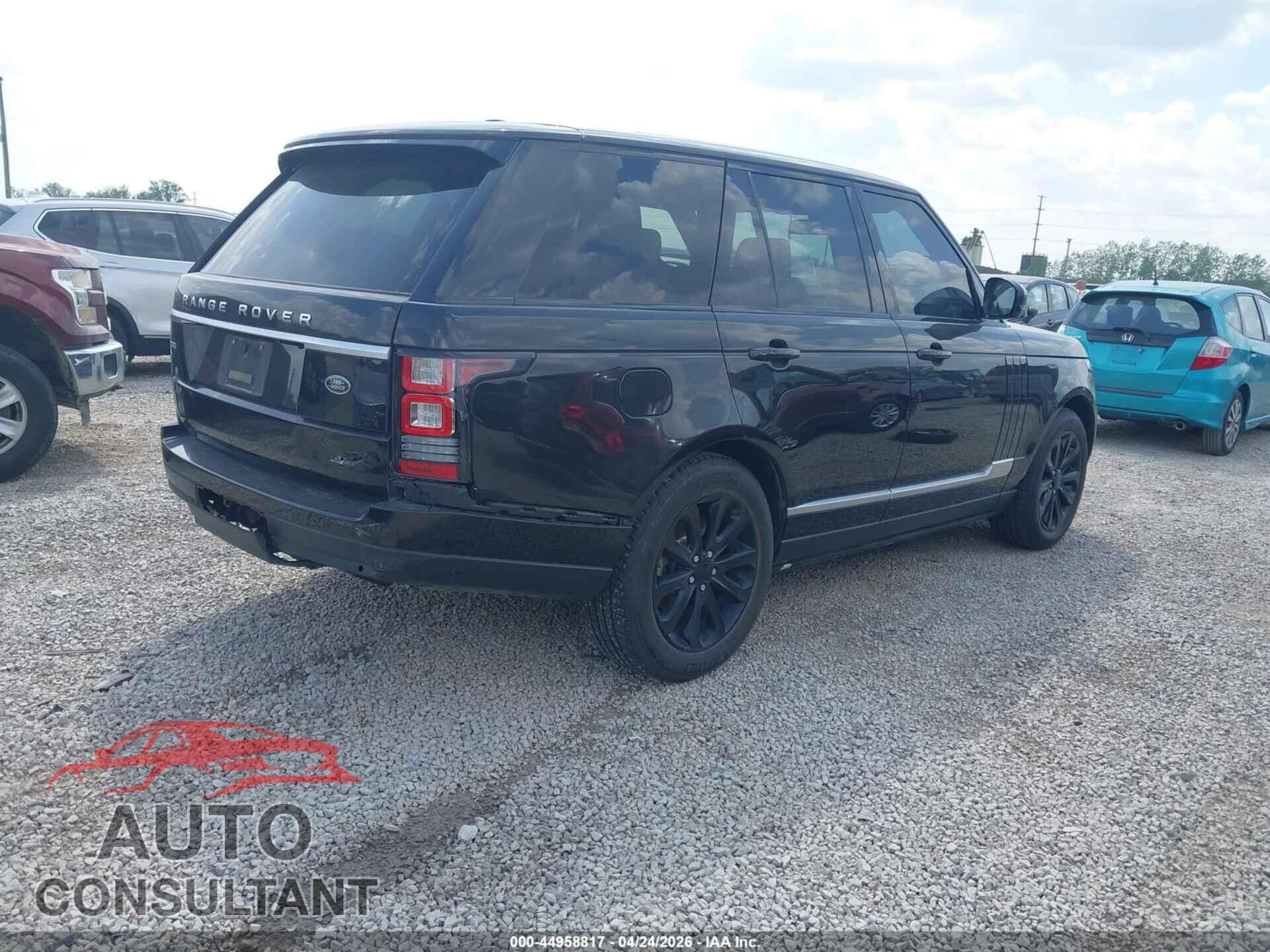 LAND ROVER RANGE ROVER 2015 - SALGS2VF9FA211243