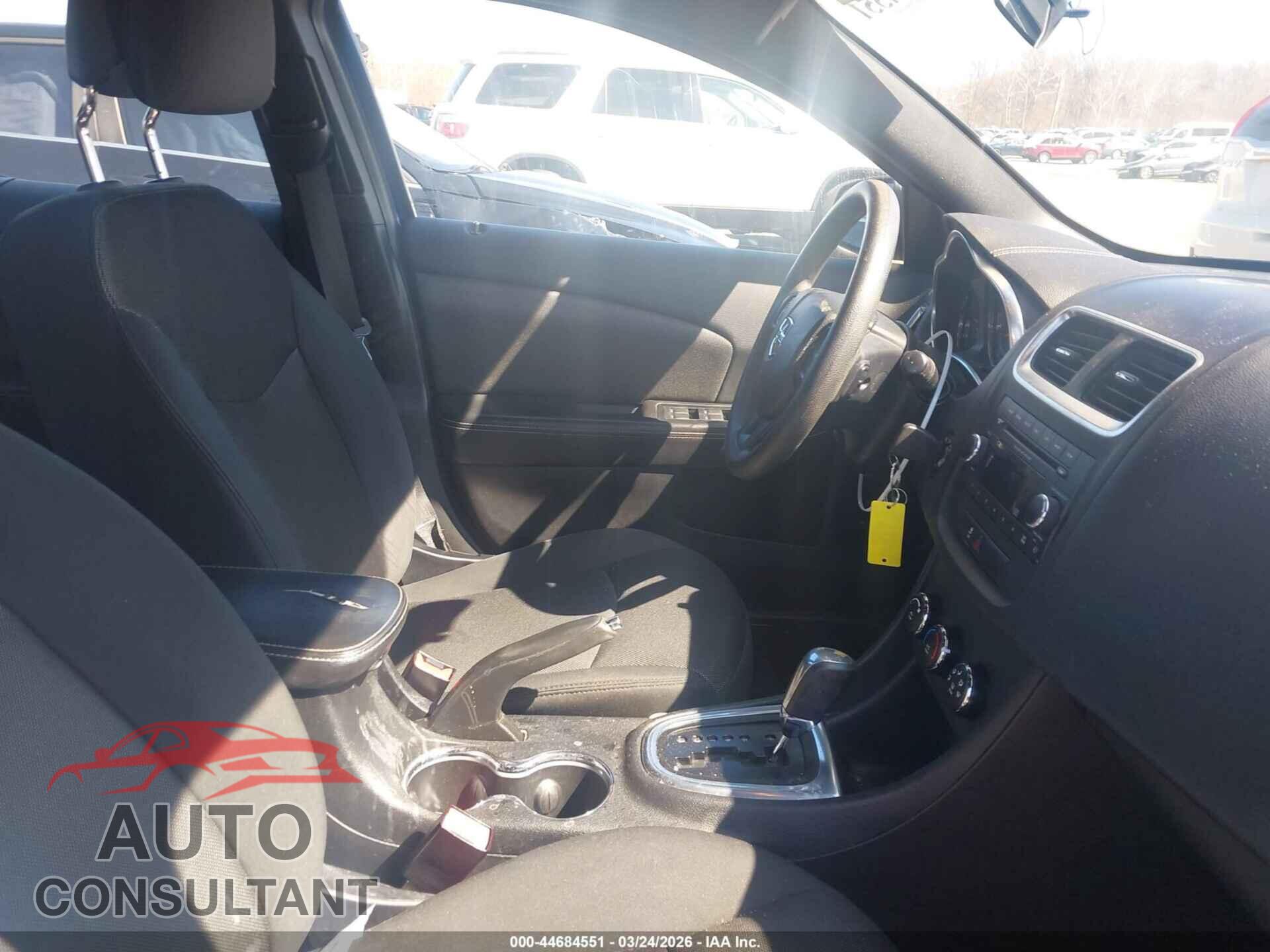 DODGE AVENGER 2013 - 1C3CDZAB3DN543846
