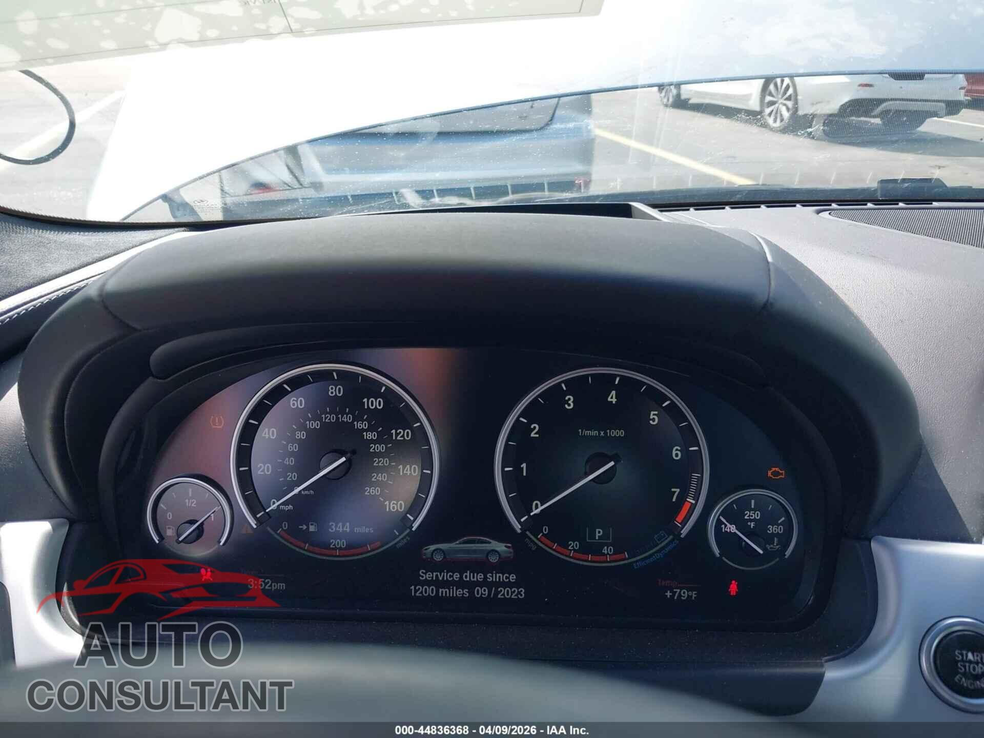 BMW 650I 2012 - WBALX3C59CDV77475